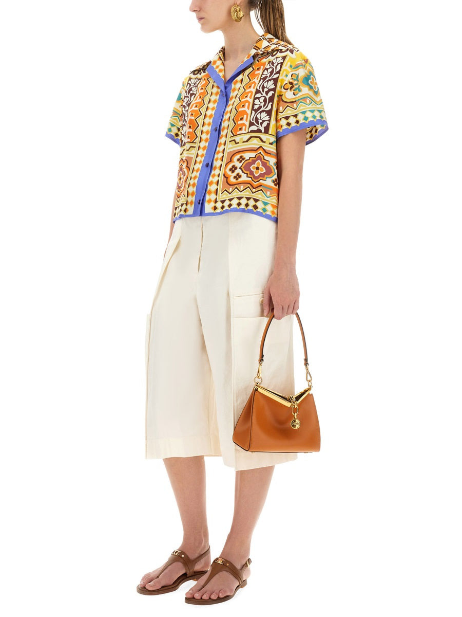 Printed Silk Shirt - 2