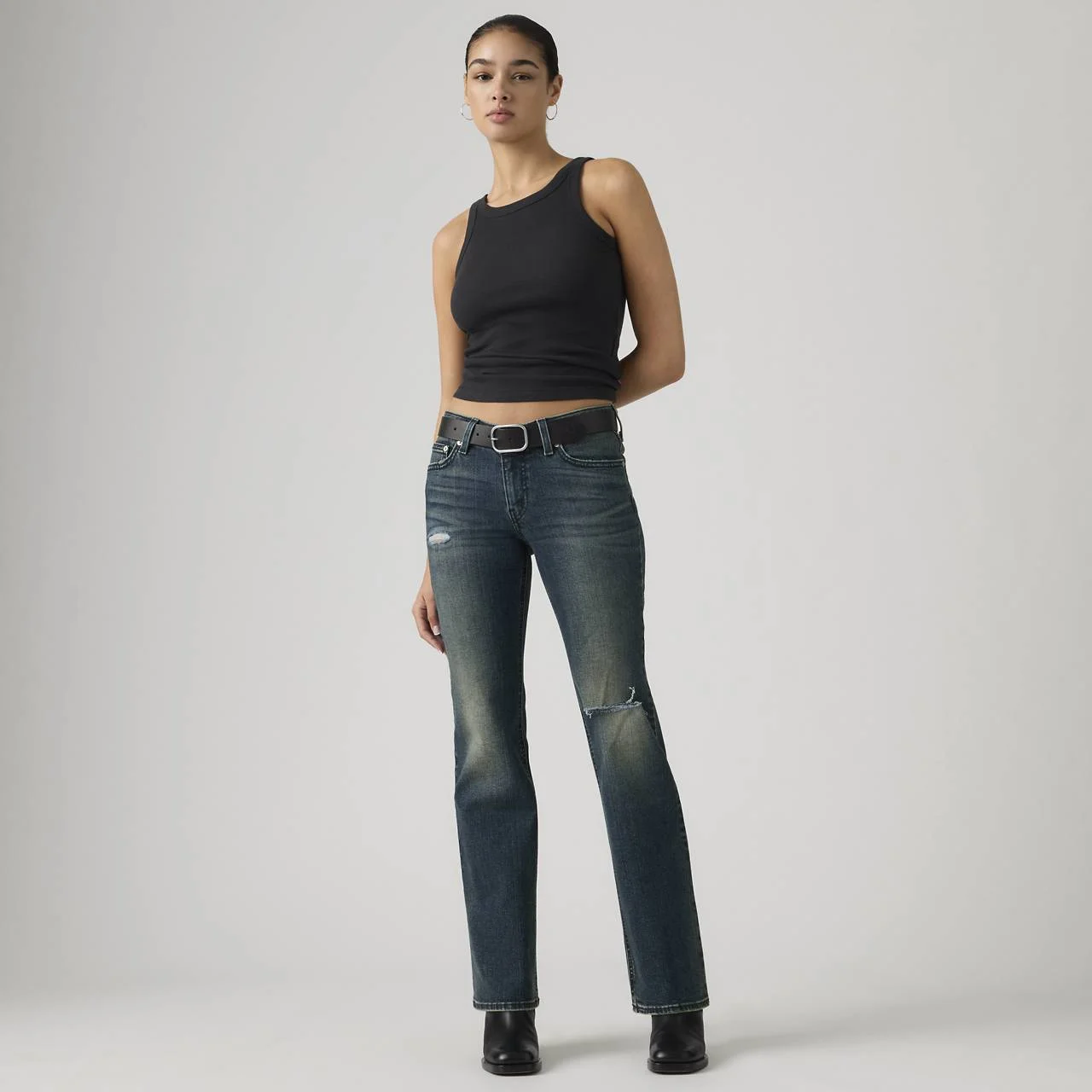 SUPERLOW BOOTCUT WOMEN'S JEANS - 1