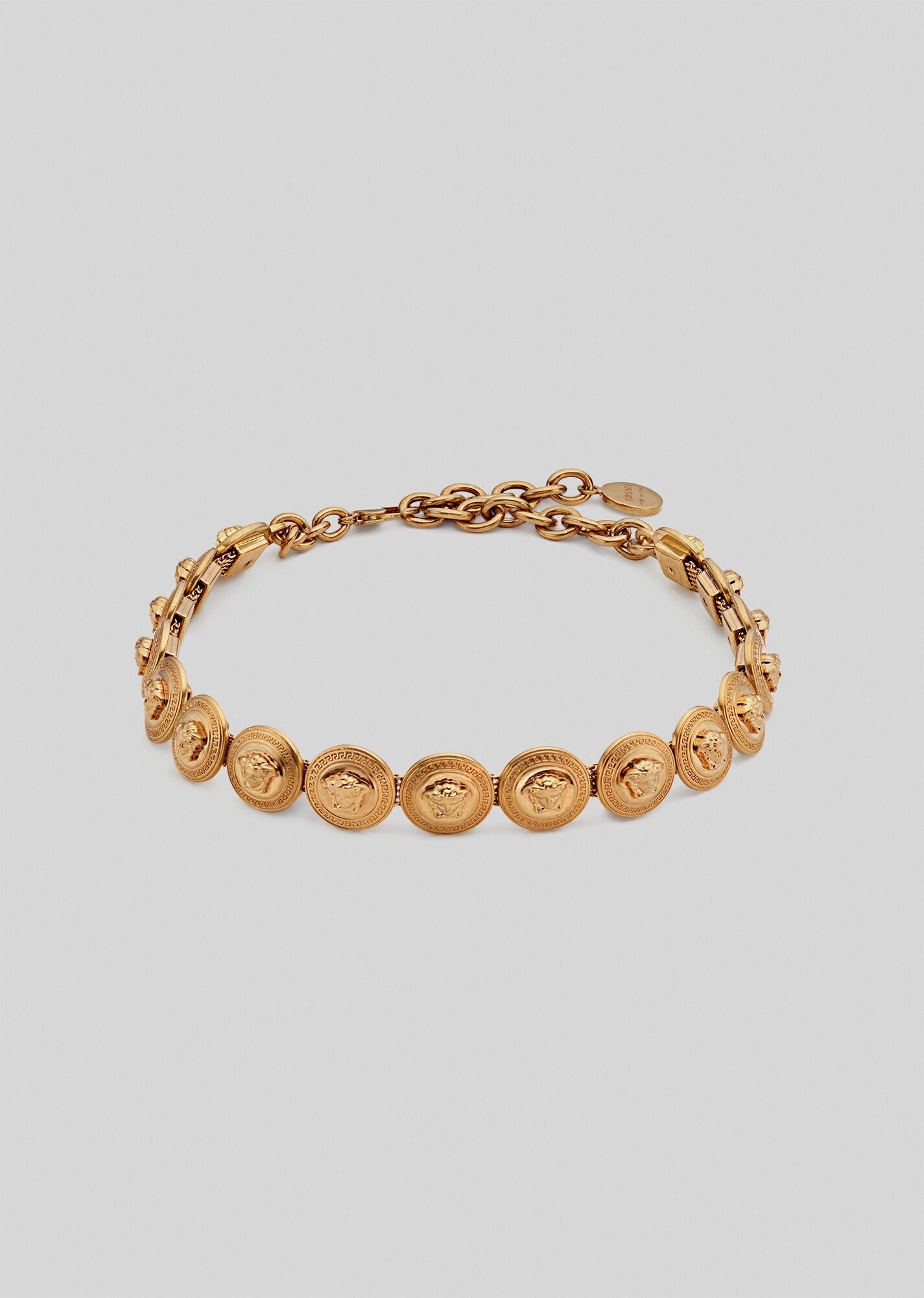 Medusa Medallion Gilded Choker - 1