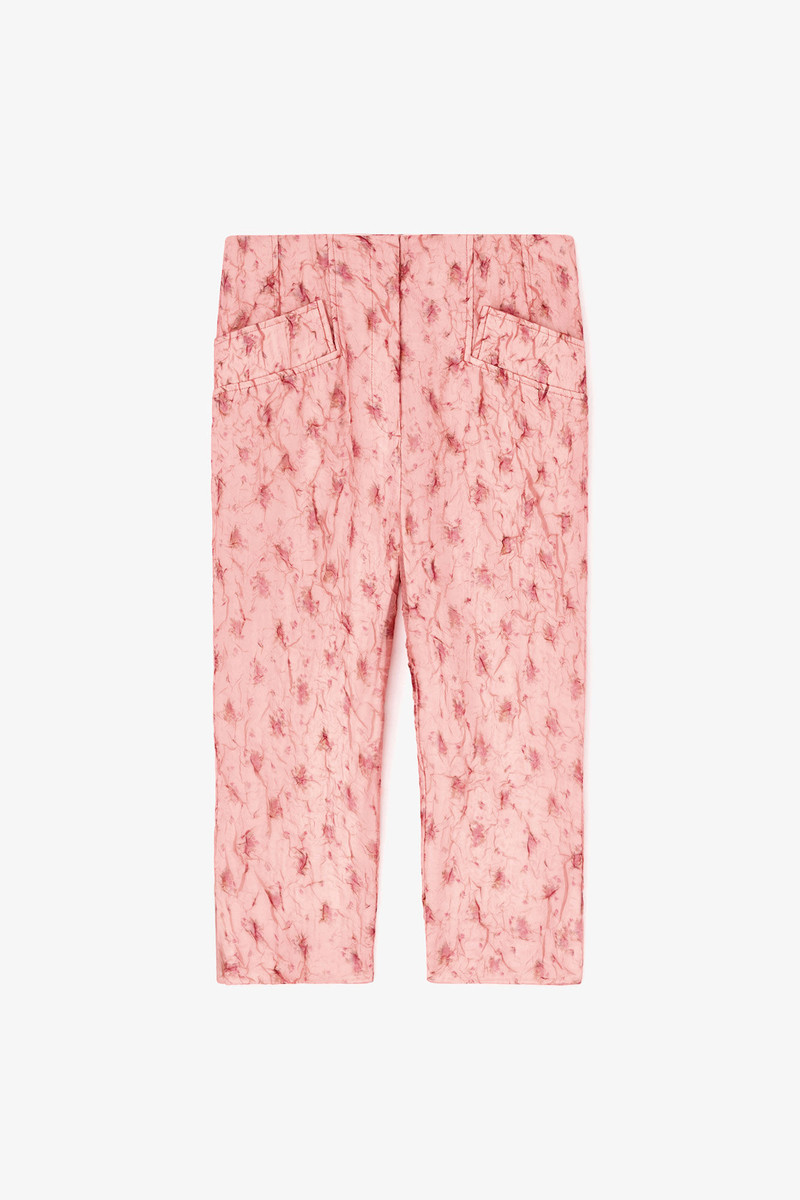 CAPRI TROUSERS IN SHIBORI ORGANZA 1
