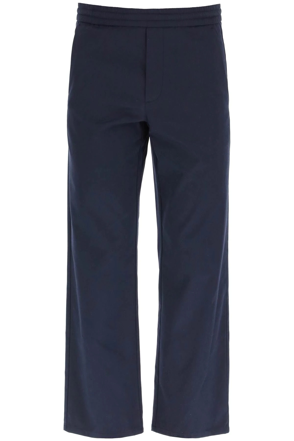 RESINED COTTON TROUSERS - 1