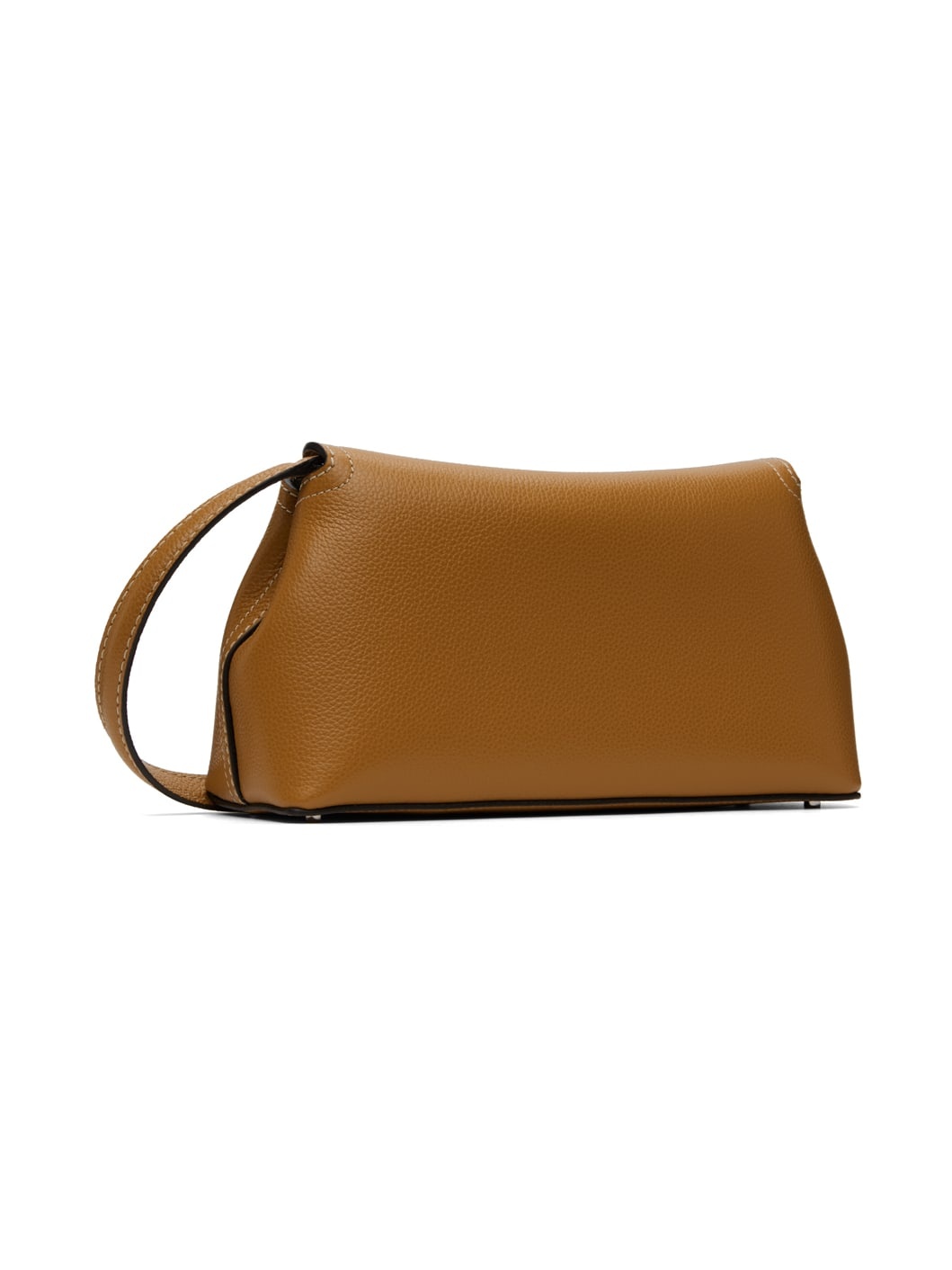 Tan T-Lock Clutch - 3