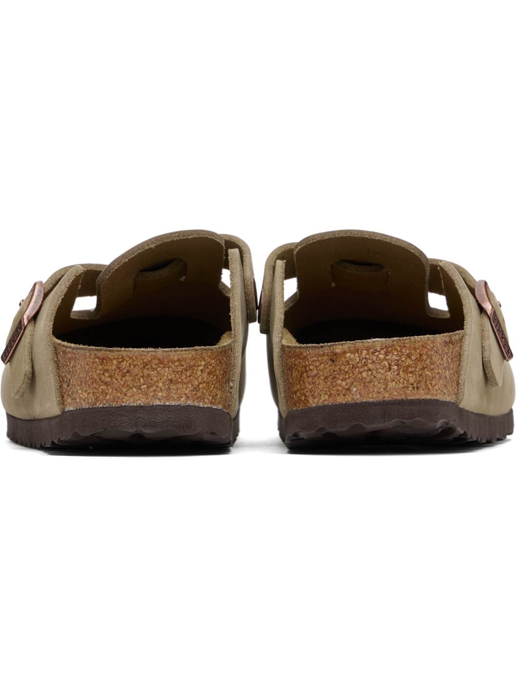 Brown Narrow Boston Oiled Leather Slip-on Loafers - 2
