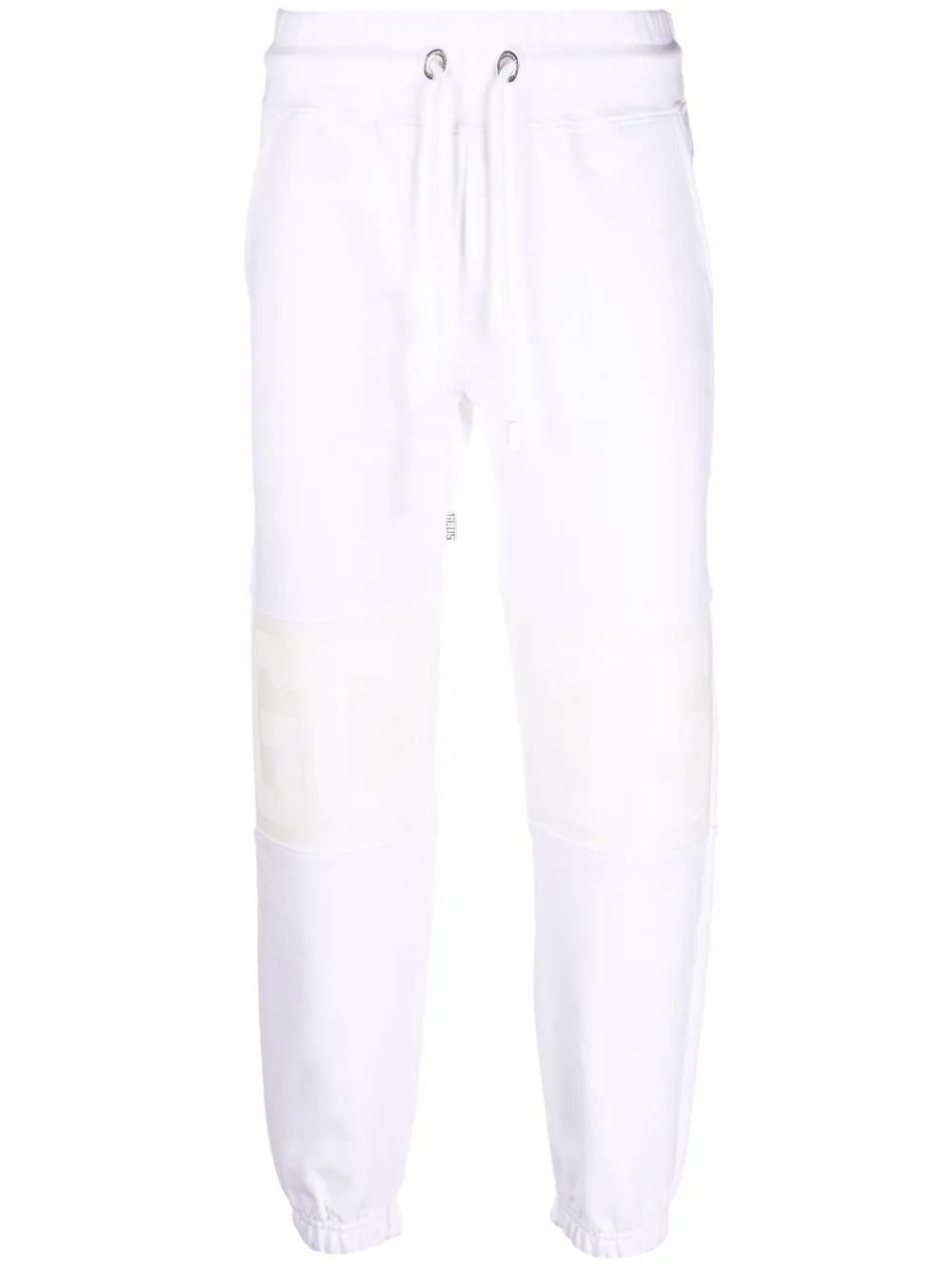 white panelled joggers - 1