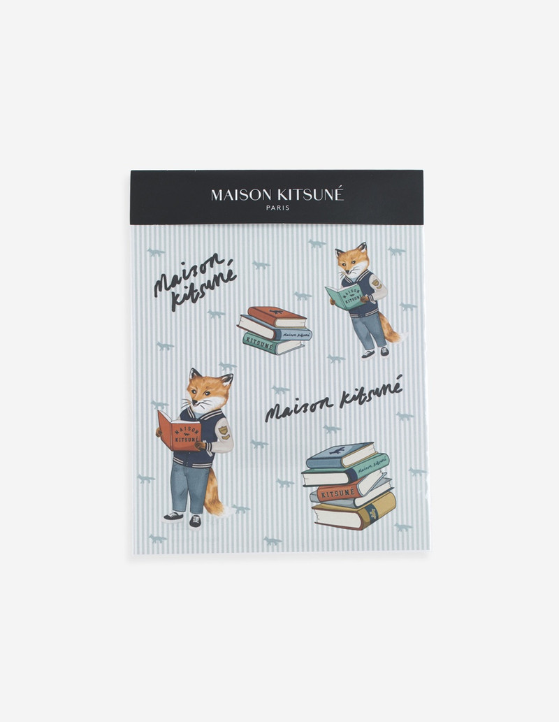 MK x LE BON MARCHE READING FOX STICKERS 1