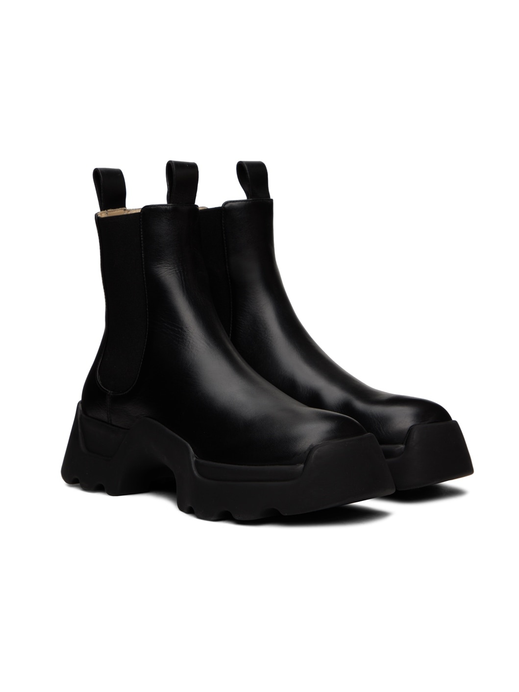 Black Stomp Chelsea Boots - 4