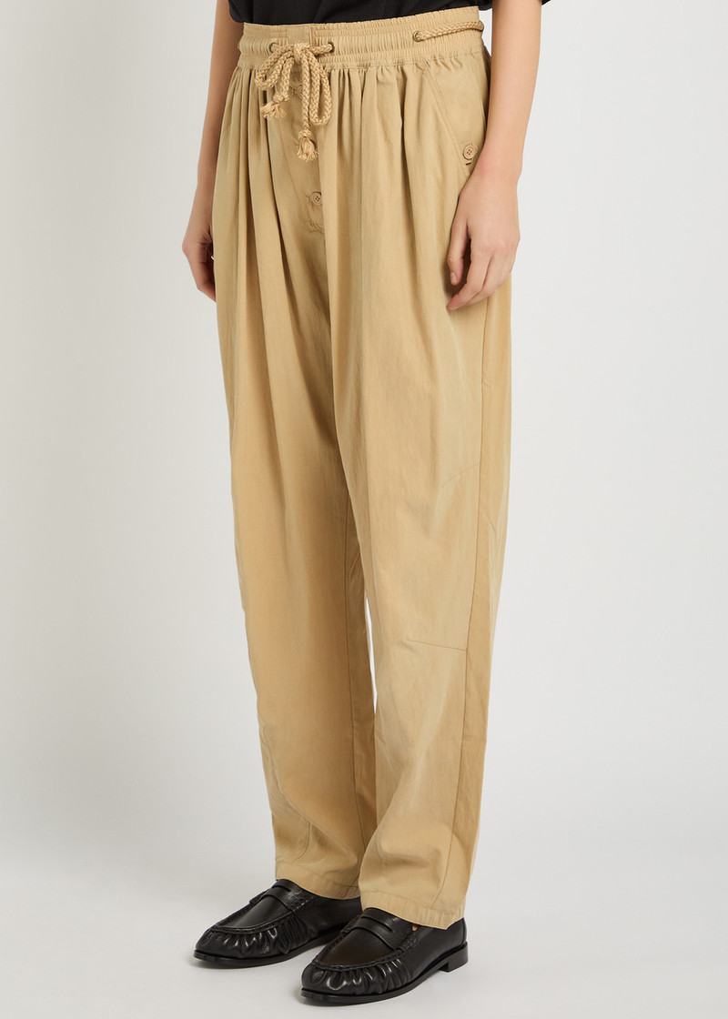 Isabel Marant Isabel Marant Falcona Drawstring Woven Trousers outlook