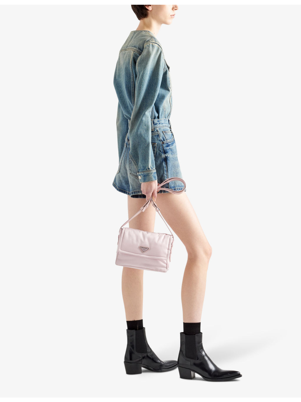 Re-Nylon small recycled-polyamide cross-body bag - 2