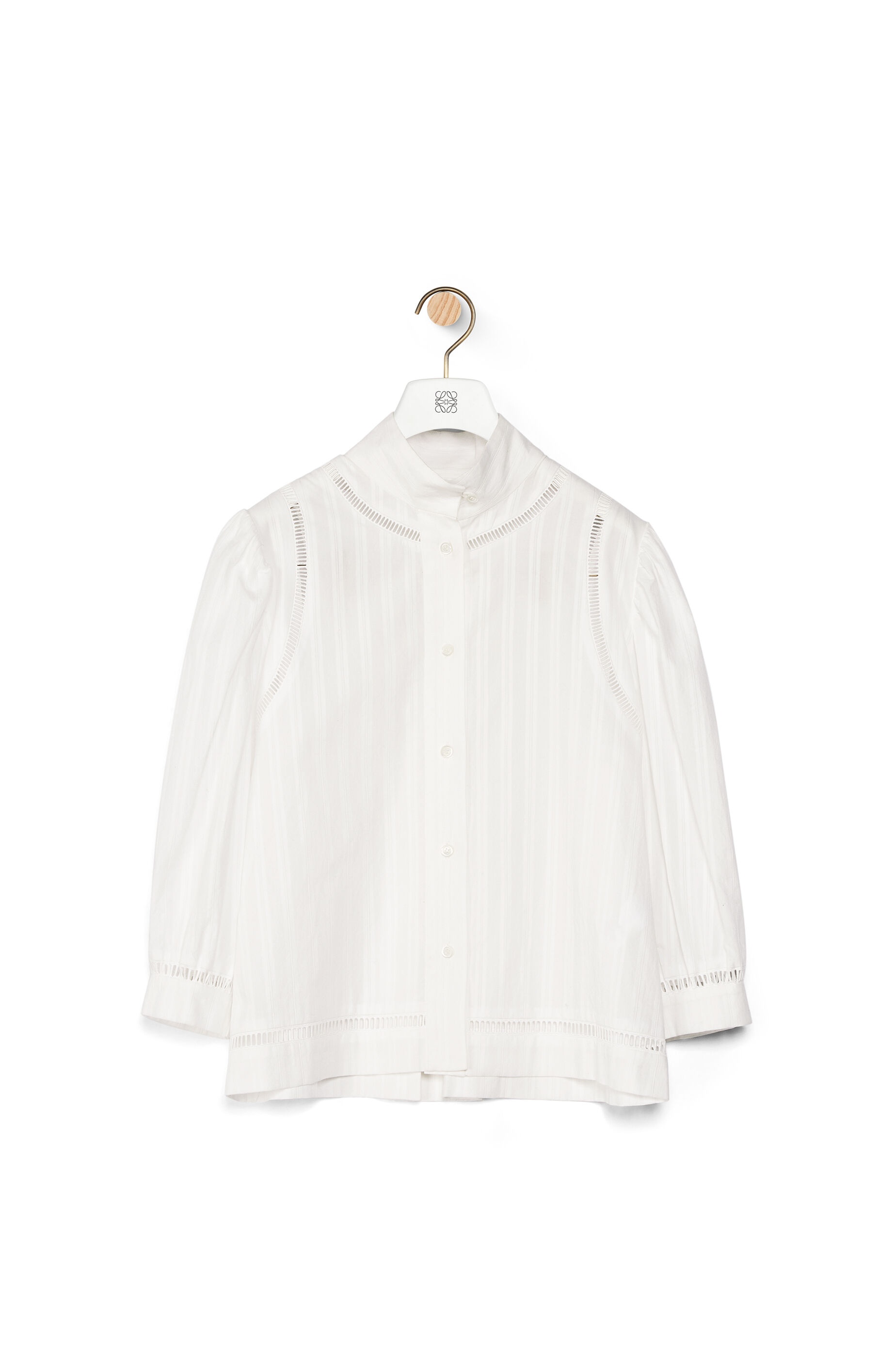 Short blouse jour echelle in cotton - 1