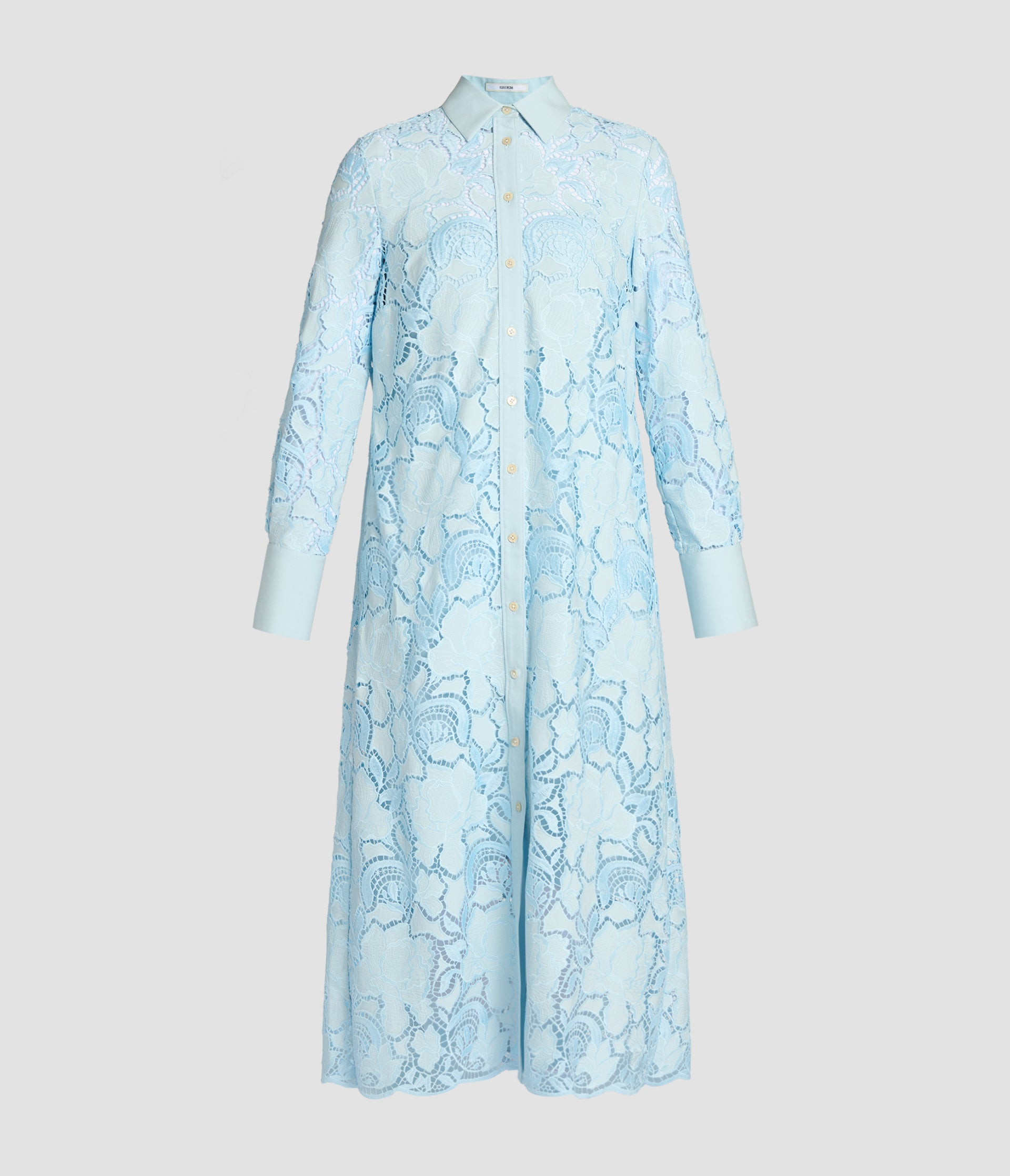 LONG SLEEVE SHIRT DRESS - 2