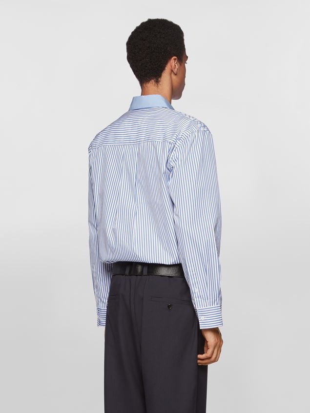 MARNI CLOUDS PRINT COTTON POPLIN SHIRT - 3