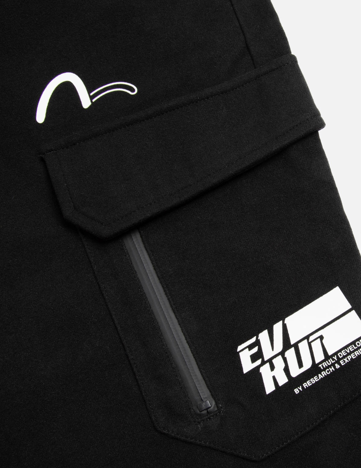 Logo and Seagull Print  Regular Fit Pants - 9