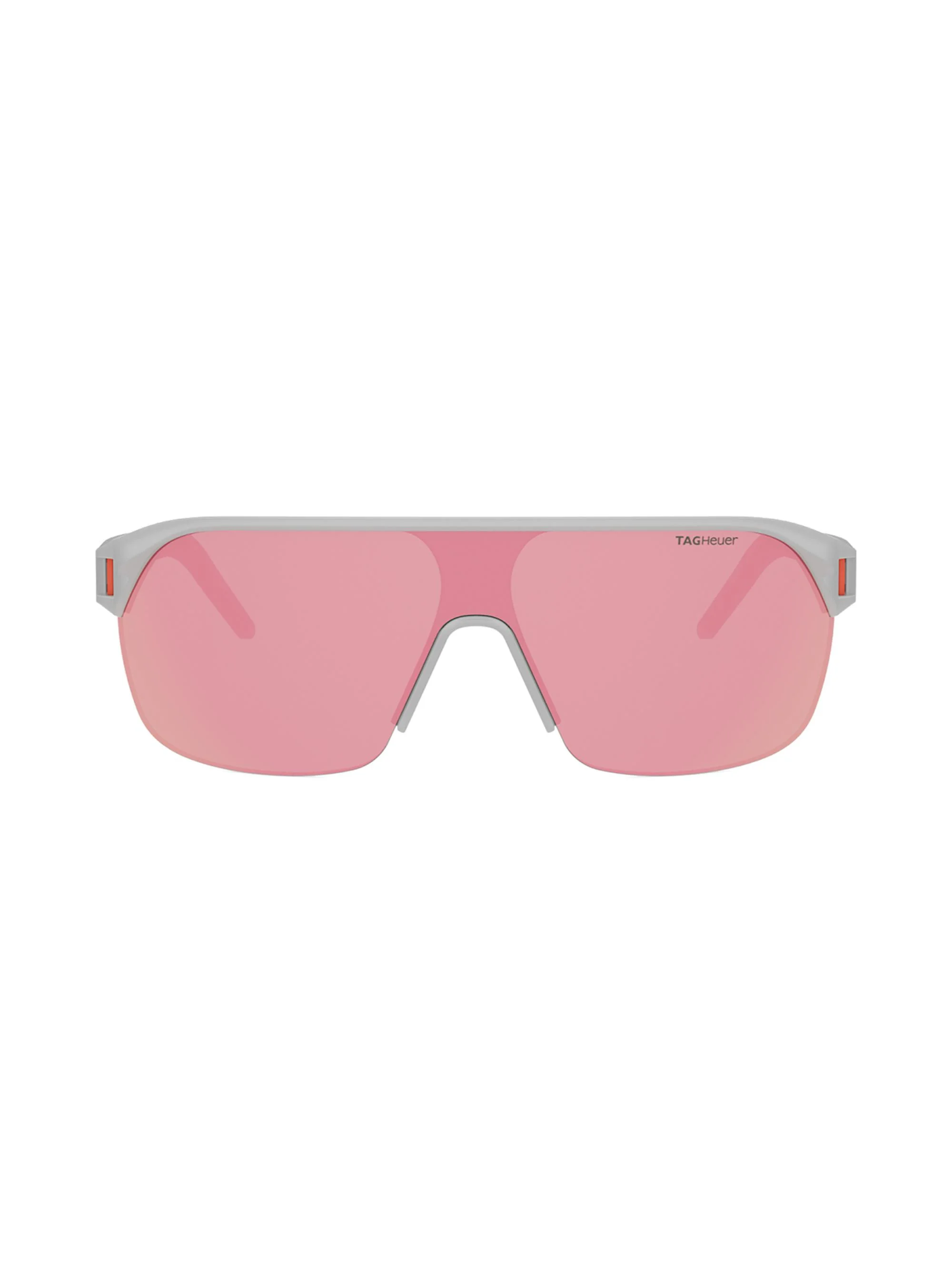 Men's Drive Mask 132MM Square Sunglasses - Grey And Smoke Mirror - 1