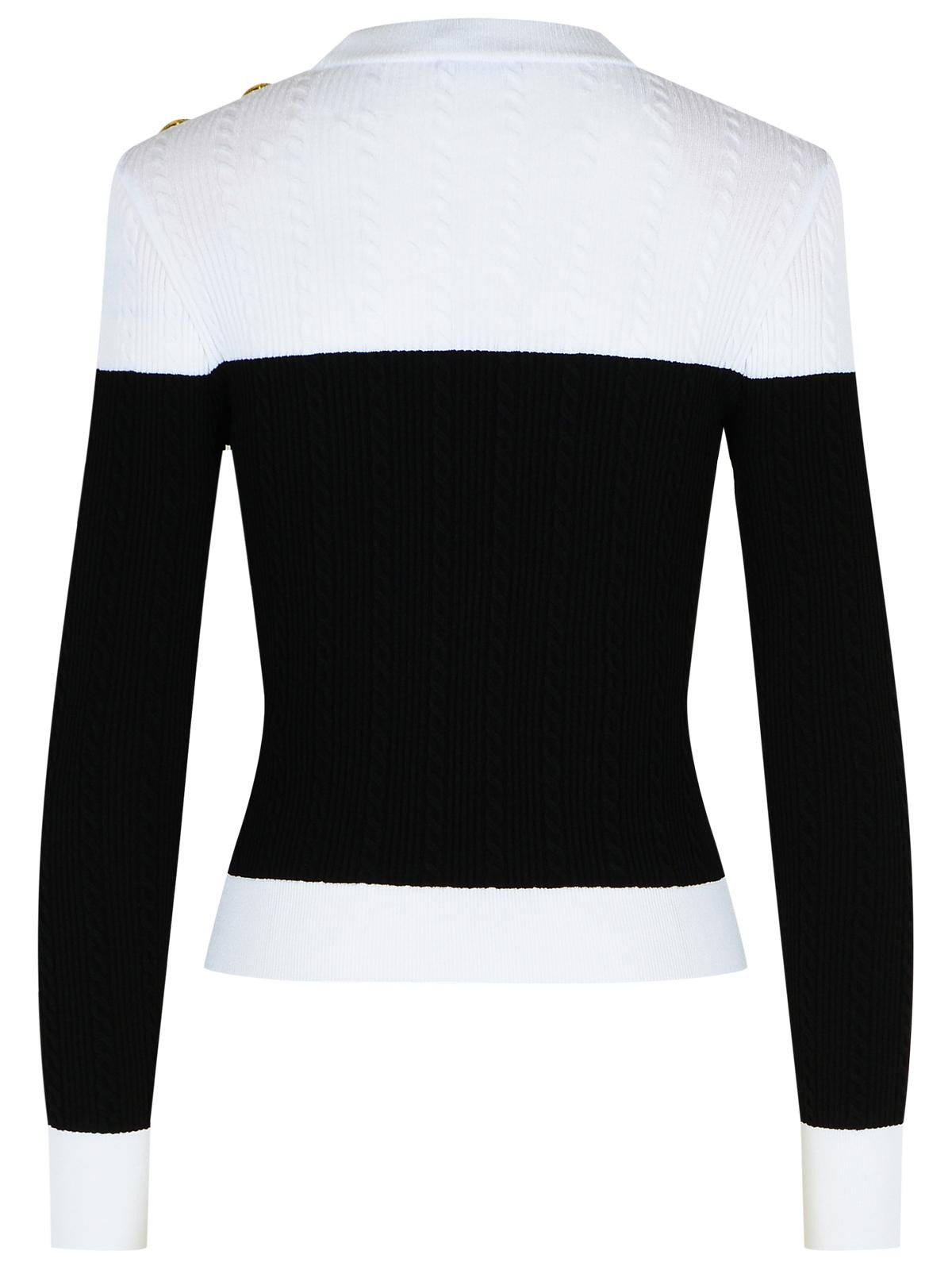 Balmain Black Viscose Blend Sweater Women - 3