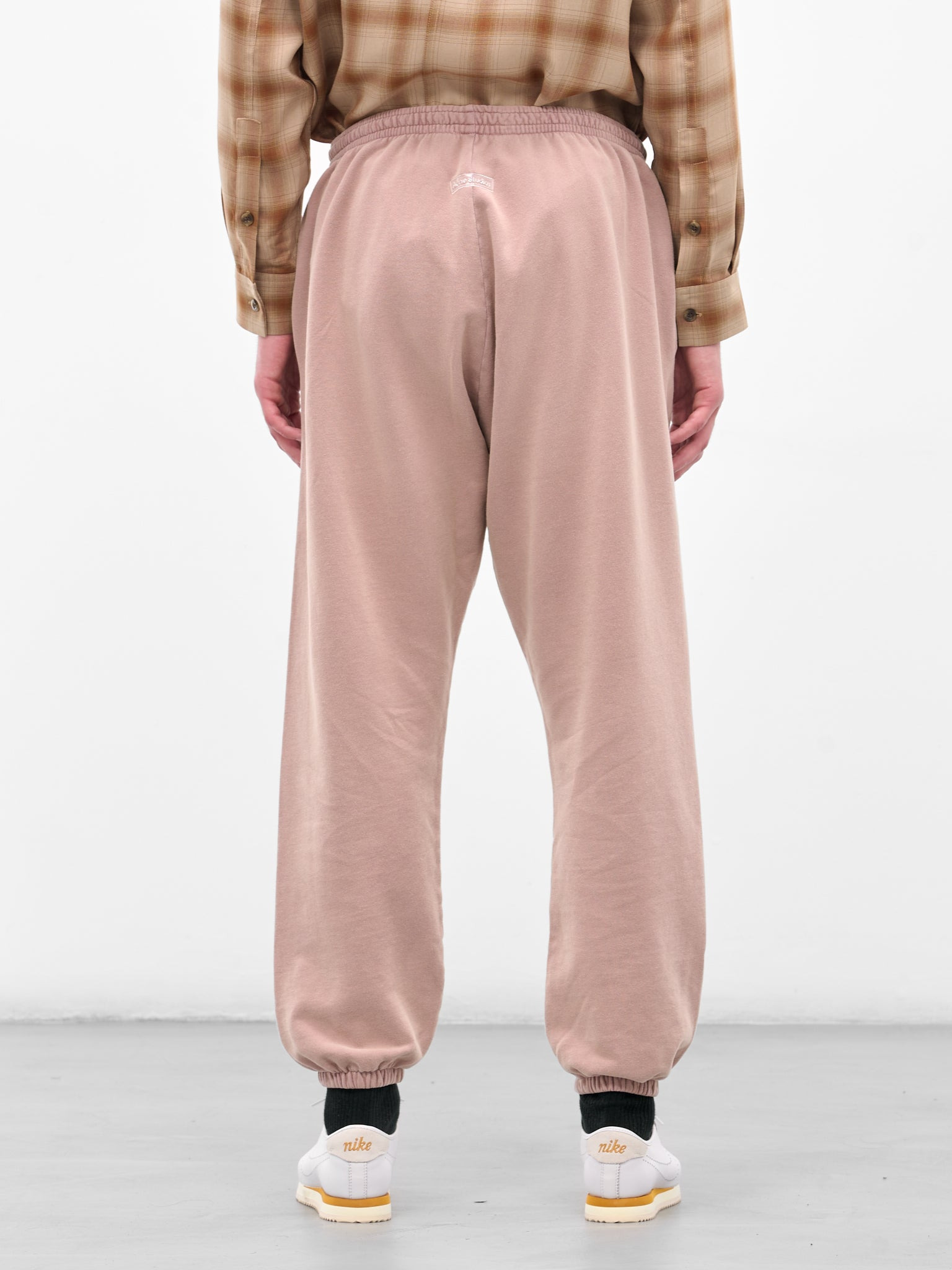 Lavender Cotton Elastic Jogger Sweatpants - 3
