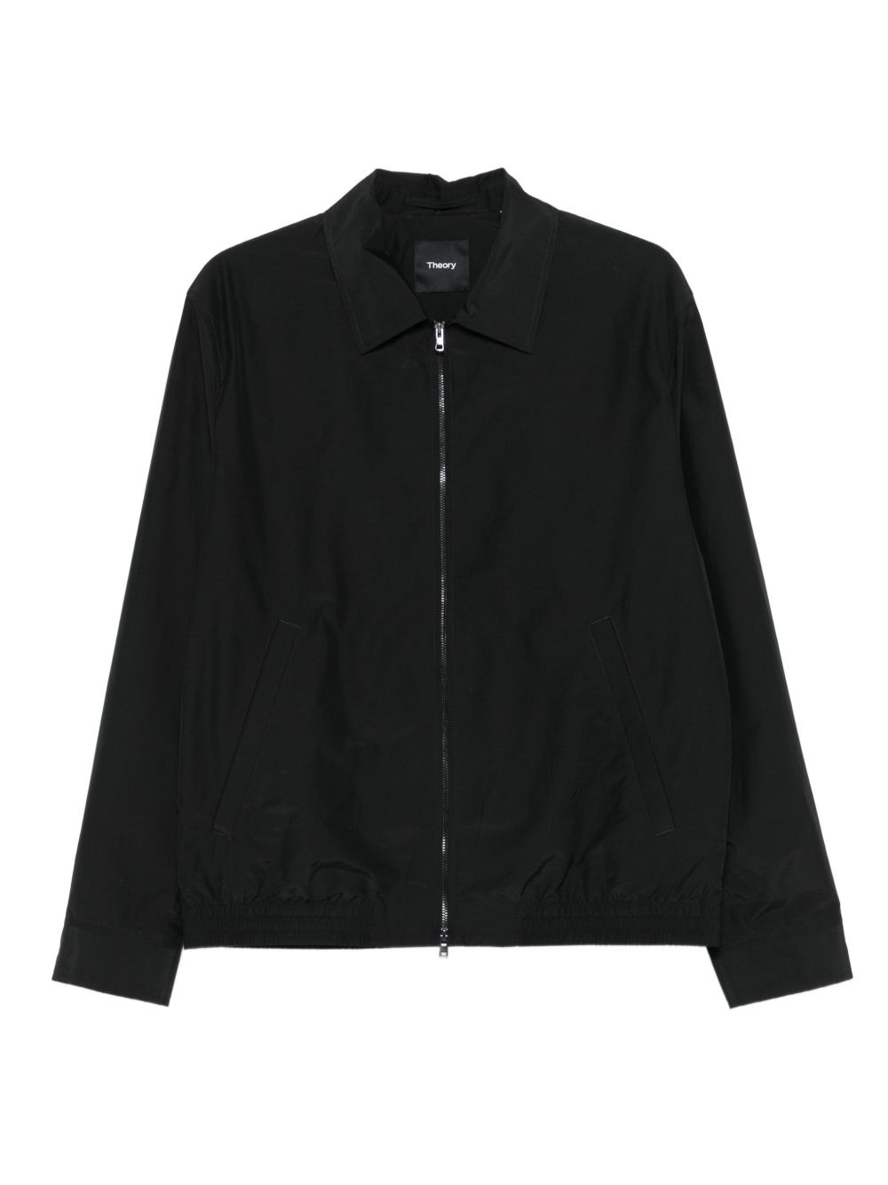 zip-up shirt jacket - 1