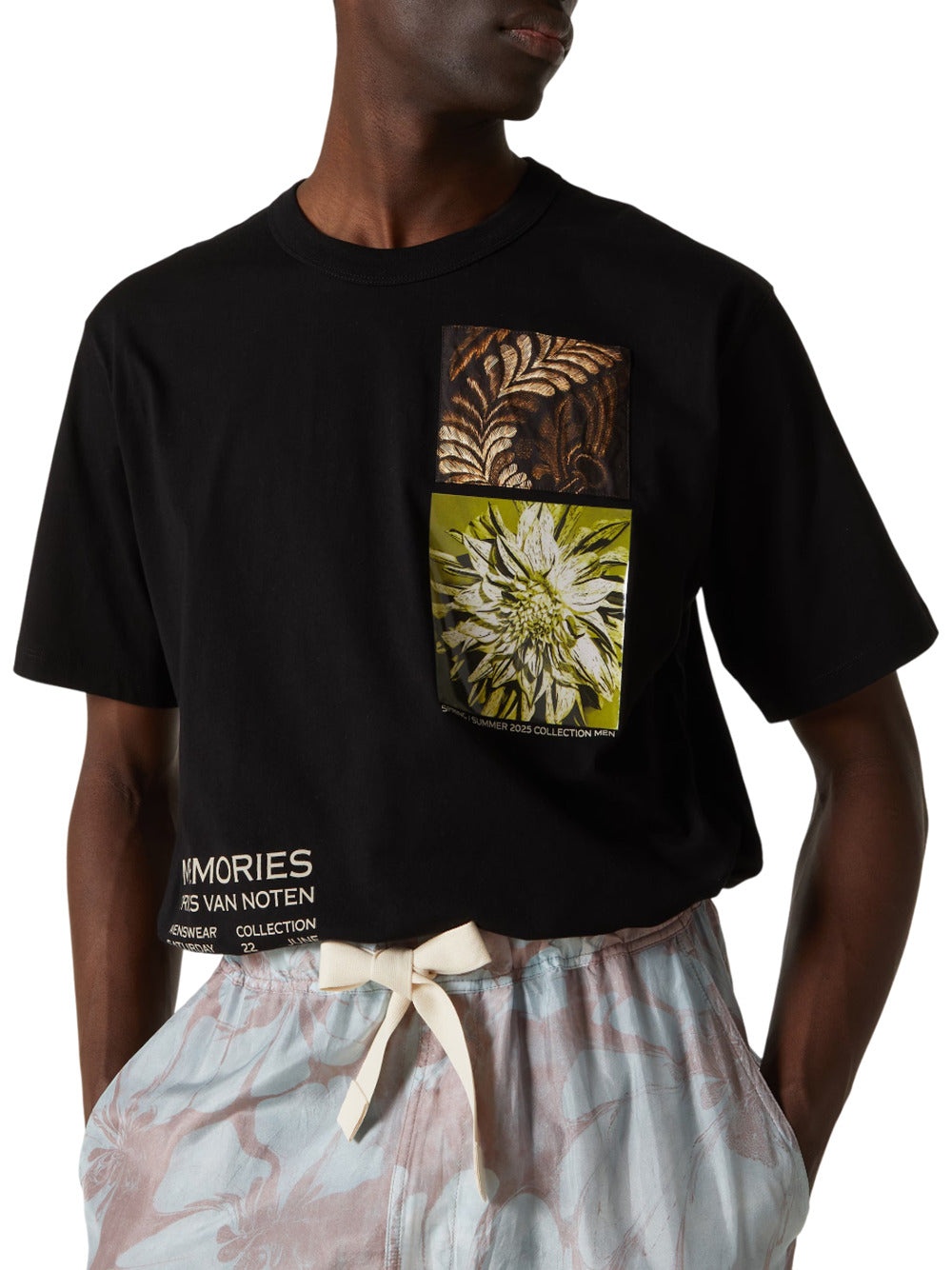 Dries Van Noten Men Cotton Jersey T-Shirt With Print - 4