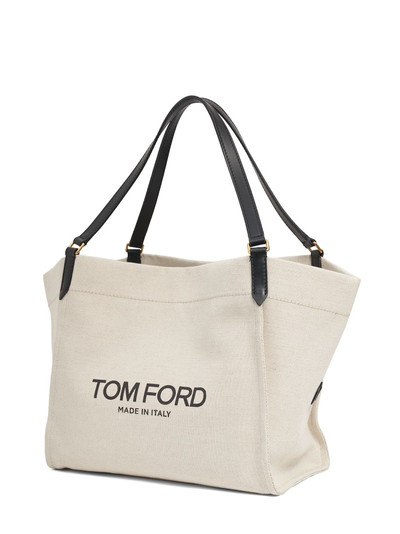 TOM FORD Large canvas tote bag outlook