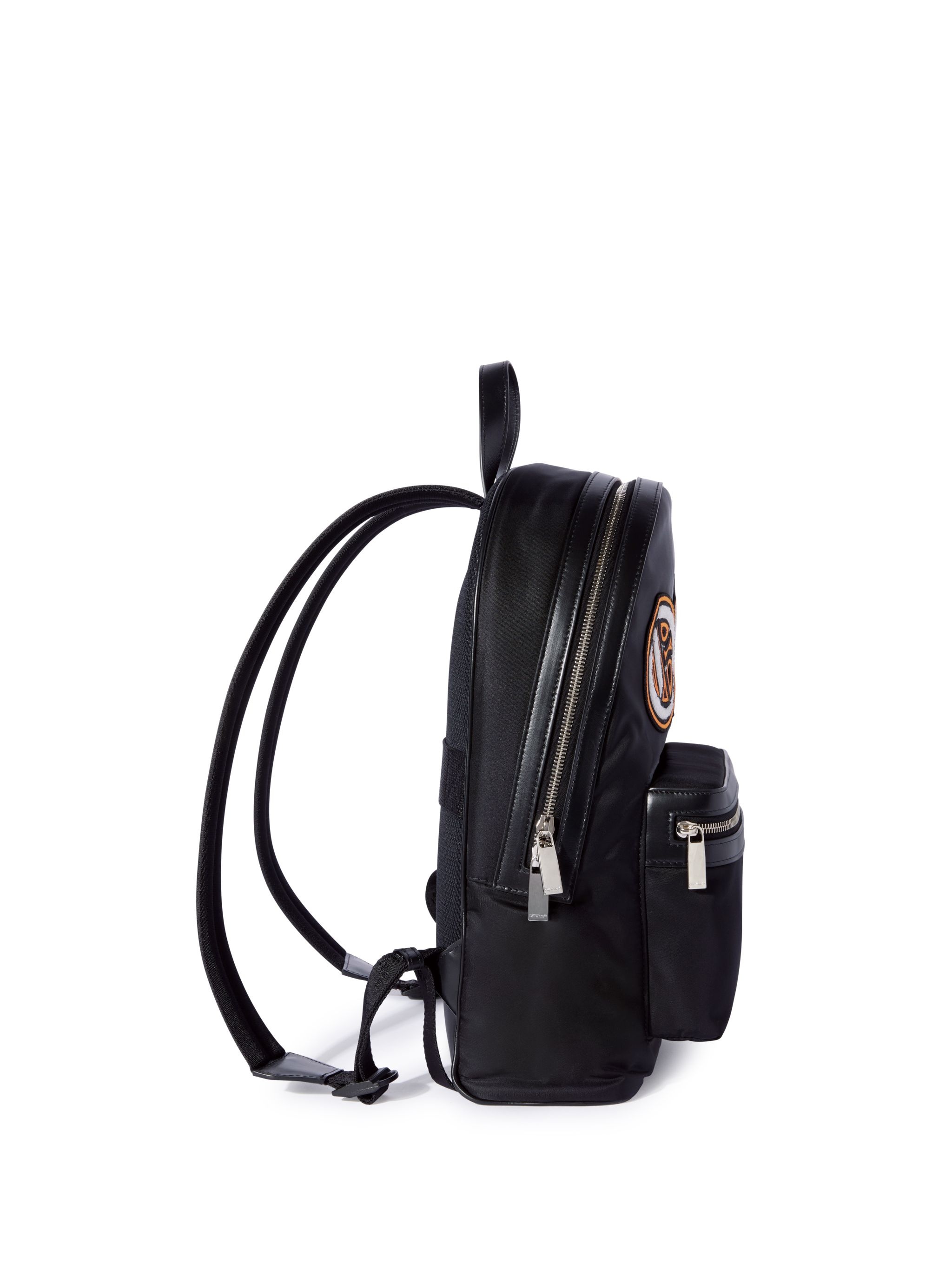 Black Nylon Backpack - 3