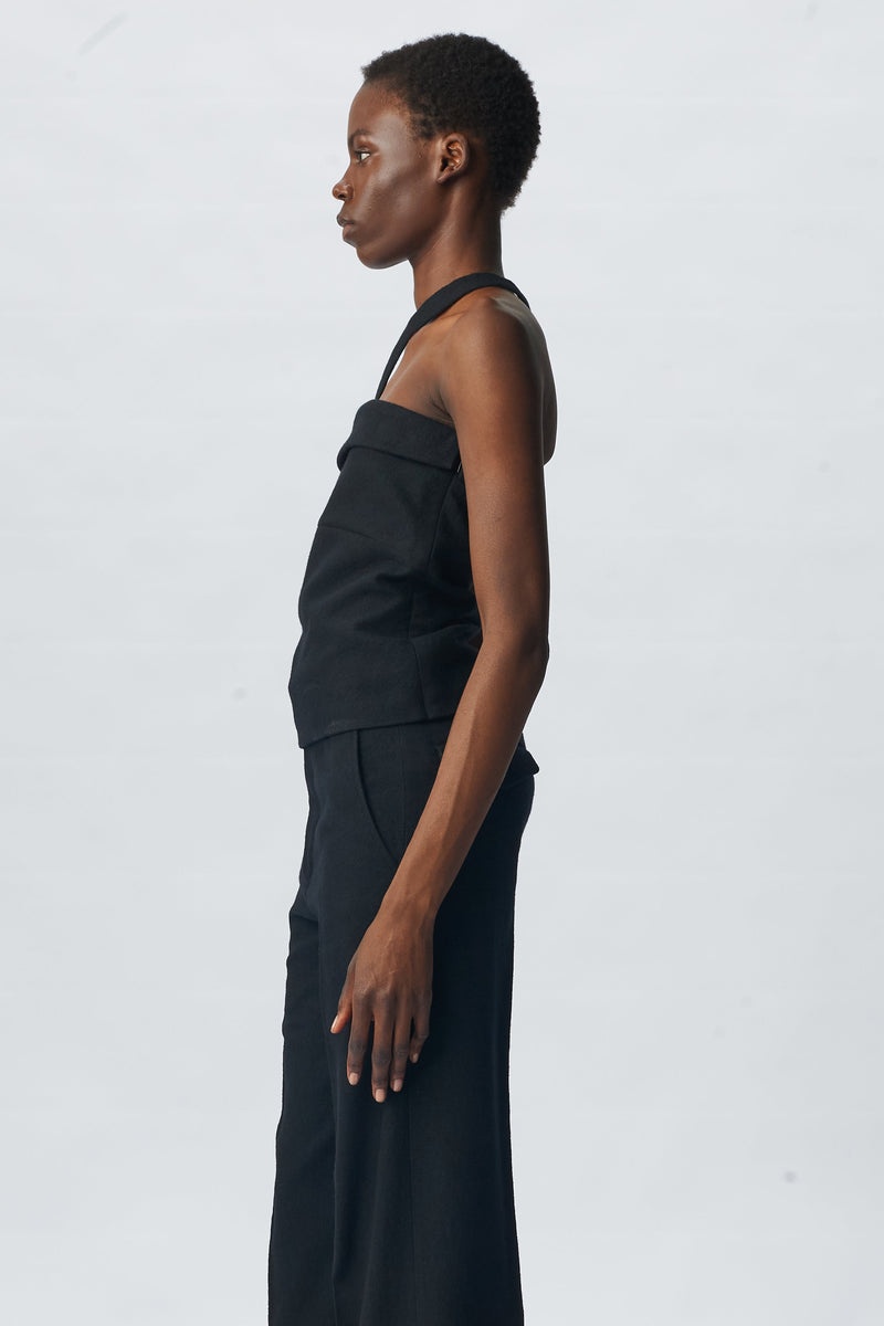 Oda Diagonal Strap Top - 2
