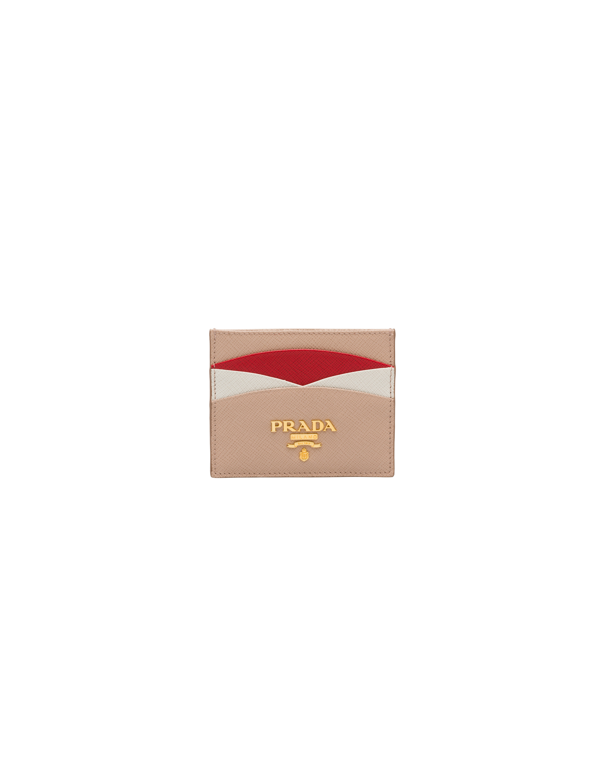 Saffiano Leather Card Holder - 1