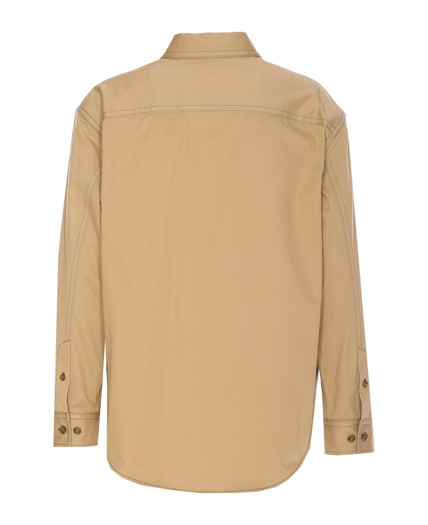 Stitch Logo Military Overshirt - 2