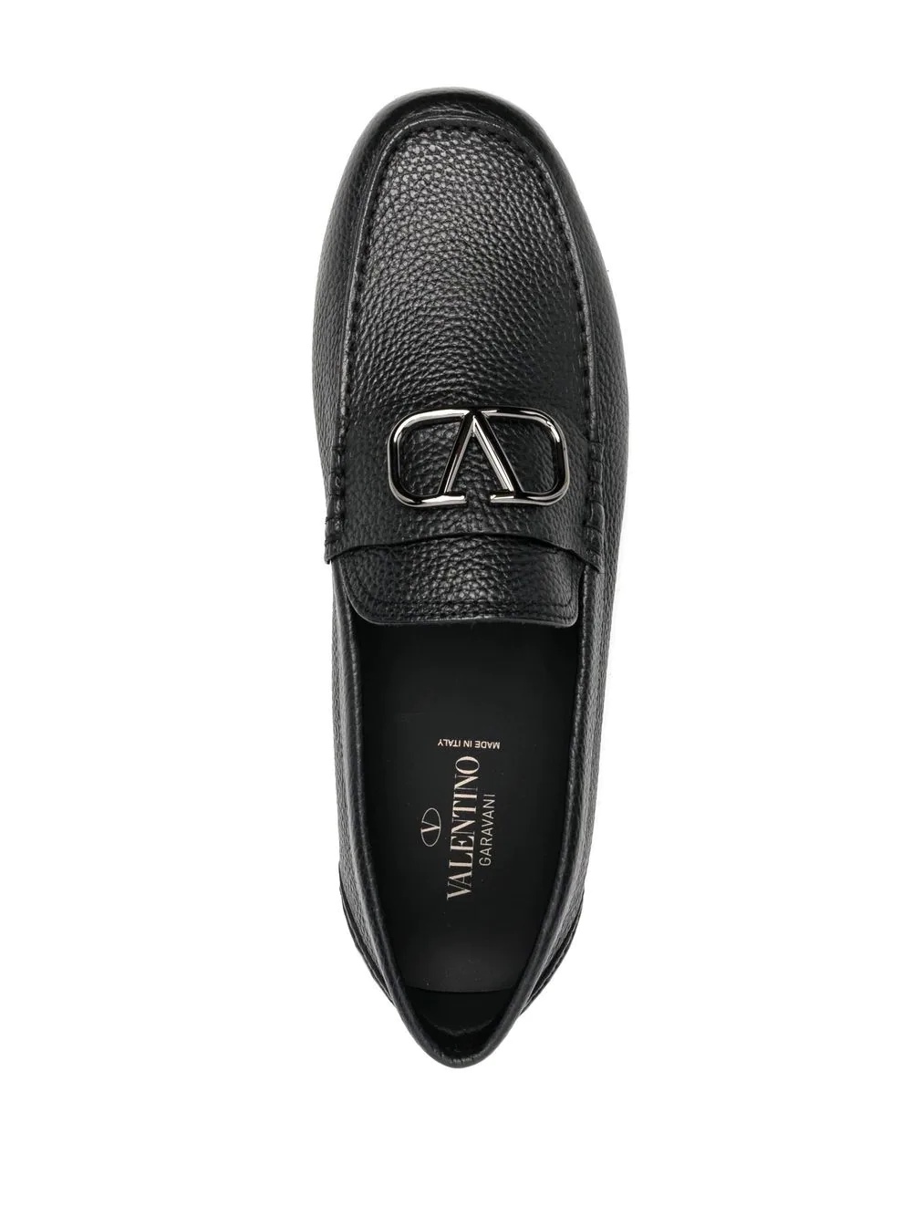 VLOGO leather loafers - 4