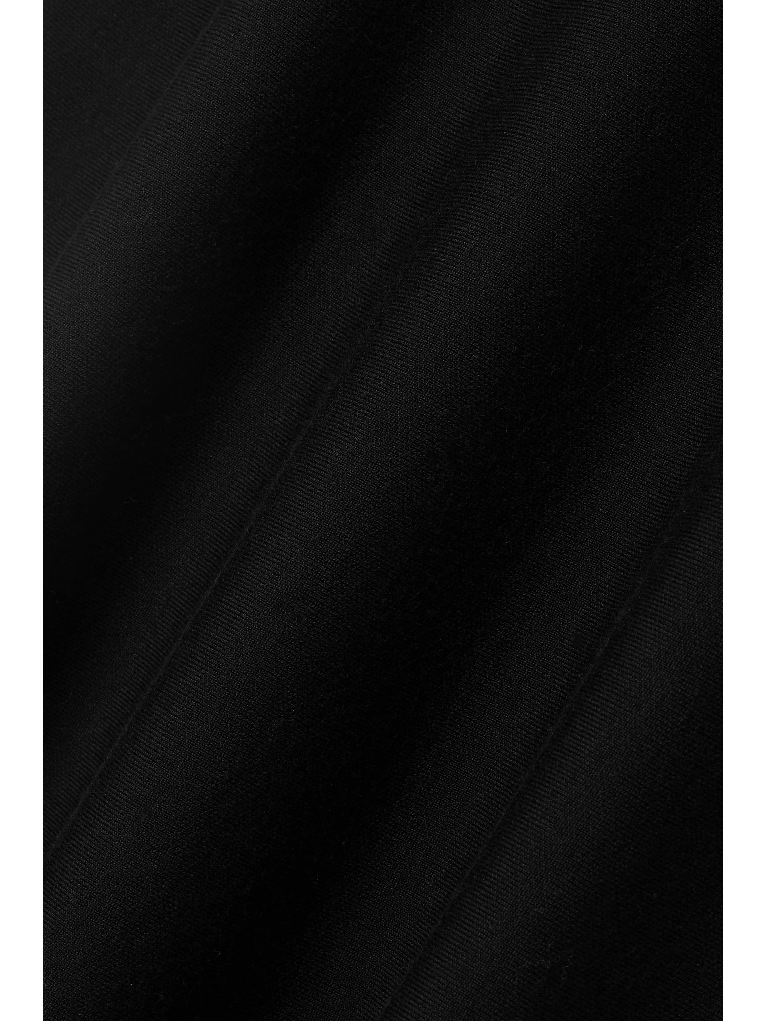Freddie wool, cashmere and silk-blend midi skirt Black - 4