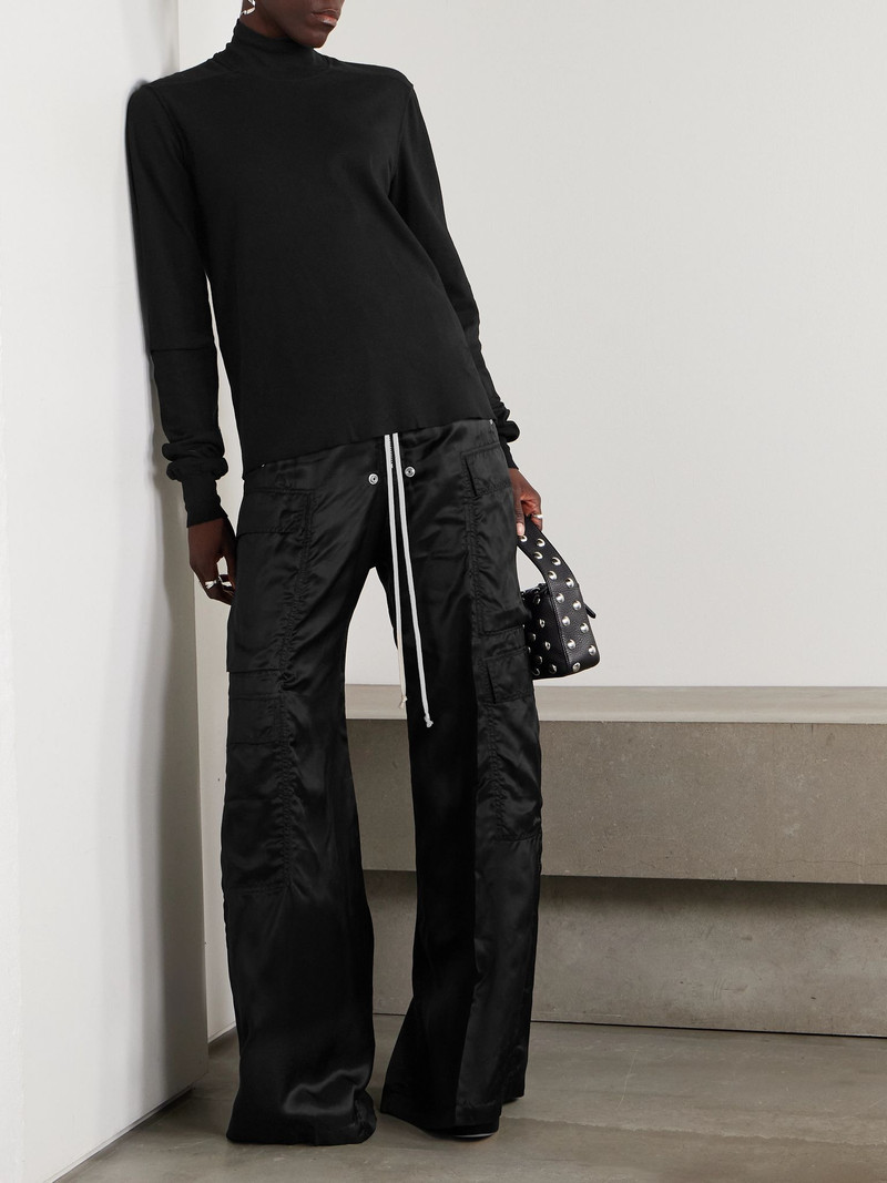 Rick Owens DRKSHDW Cotton sweater Black outlook