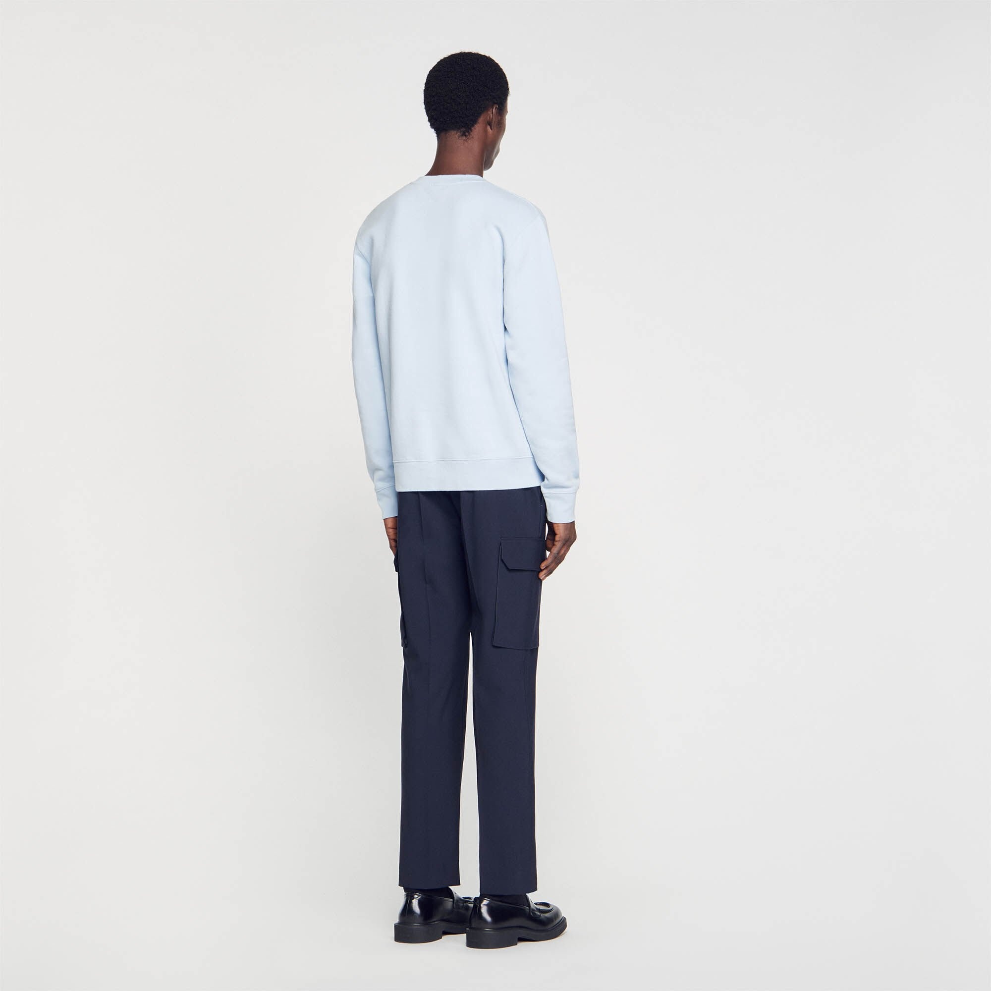 EMBROIDERED FLEECE SWEATSHIRT - 6