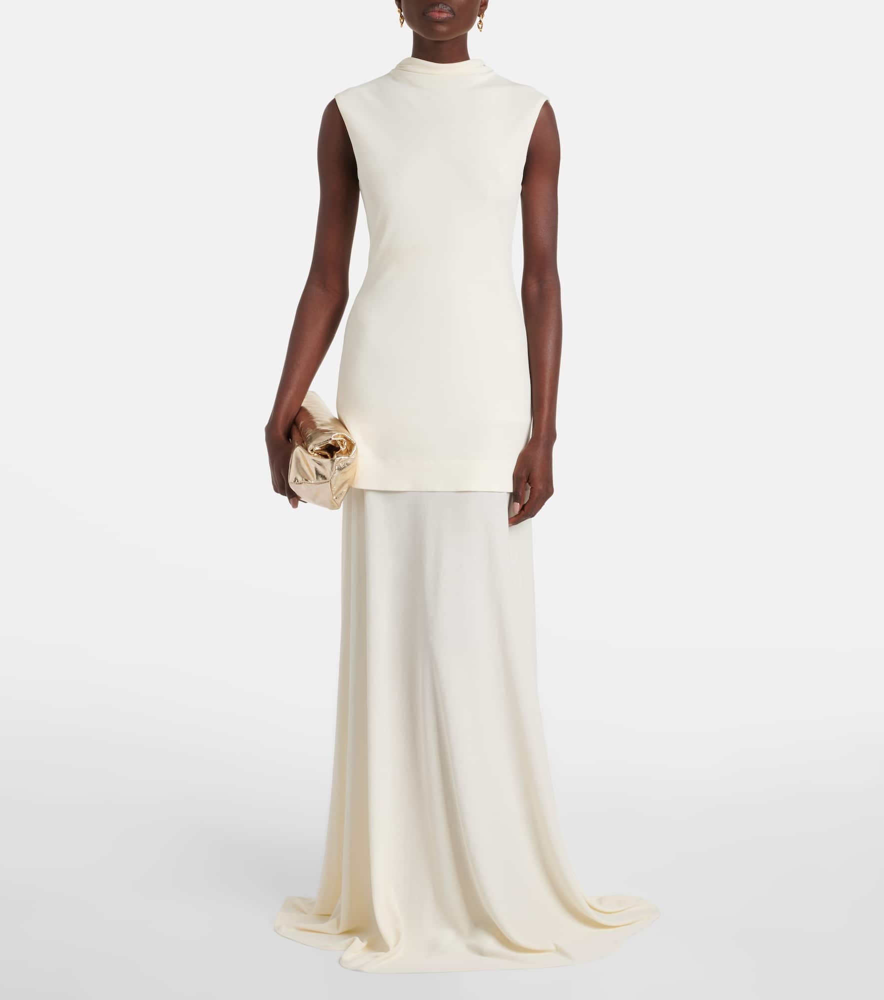 Turtleneck maxi dress - 2