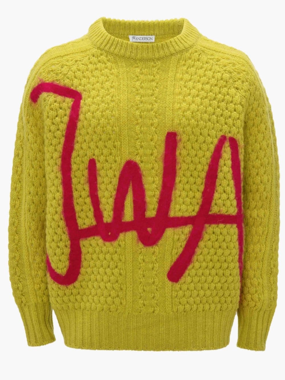 JWA CREWNECK CABLE  JUMPER - 1