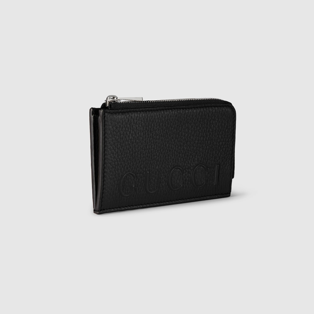 Zip card case with logo - 3