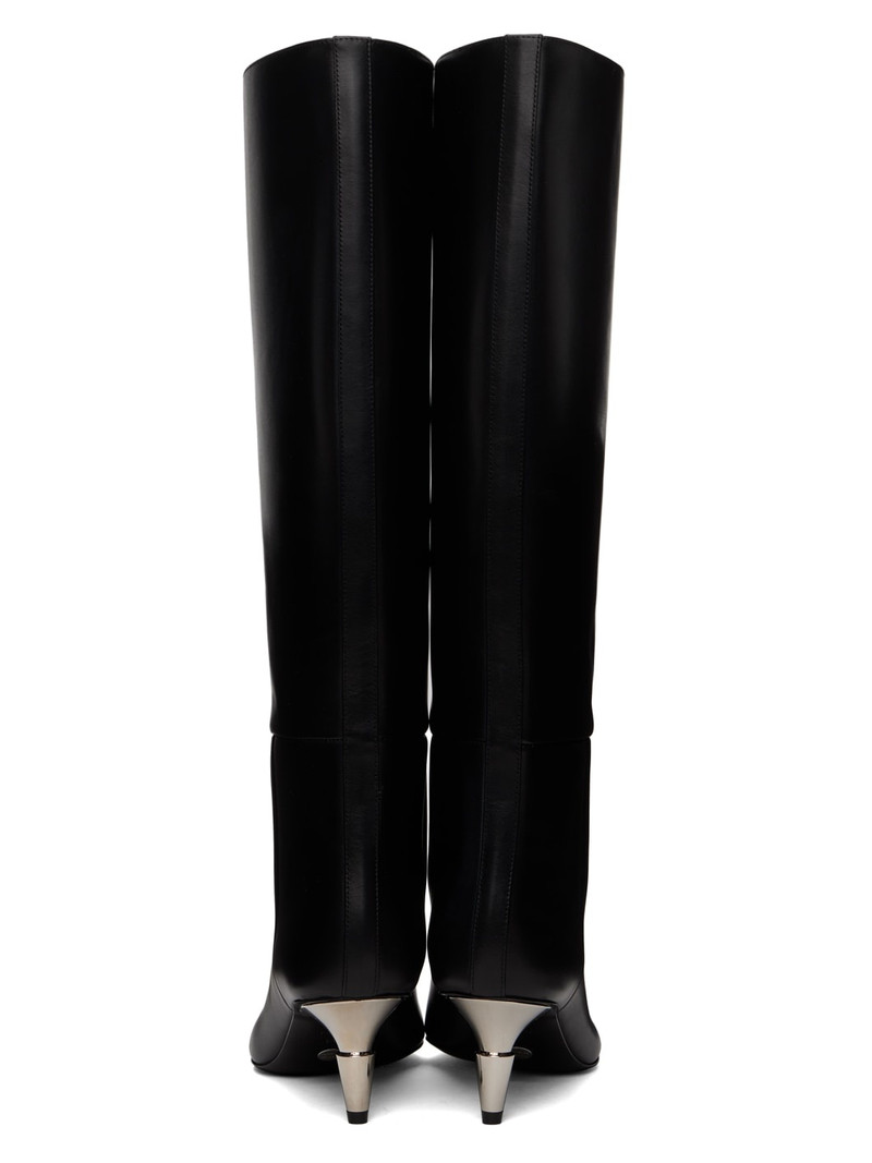 Black Spike Tall Boots 2