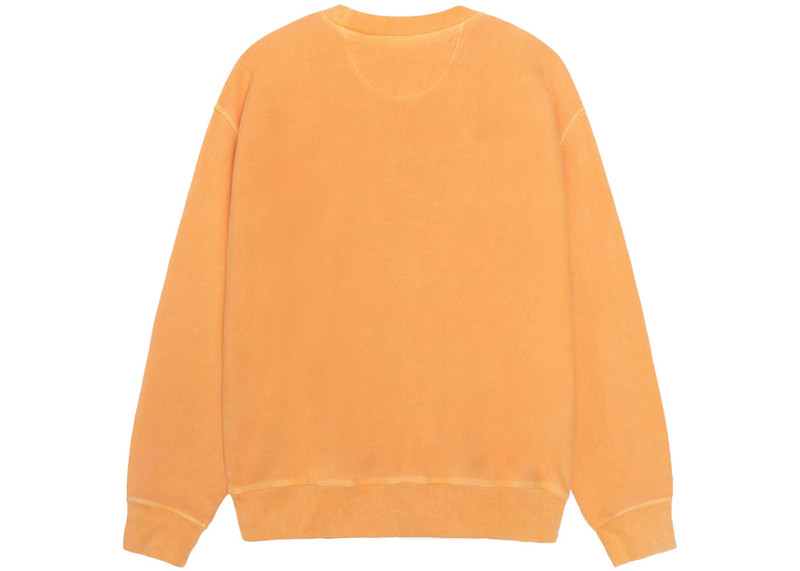 Stüssy Stussy Rasta Lion Pigment Dyed Crew Orange outlook