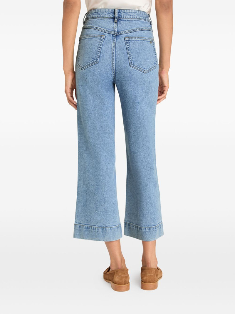 Joey cropped wide-leg jeans 5