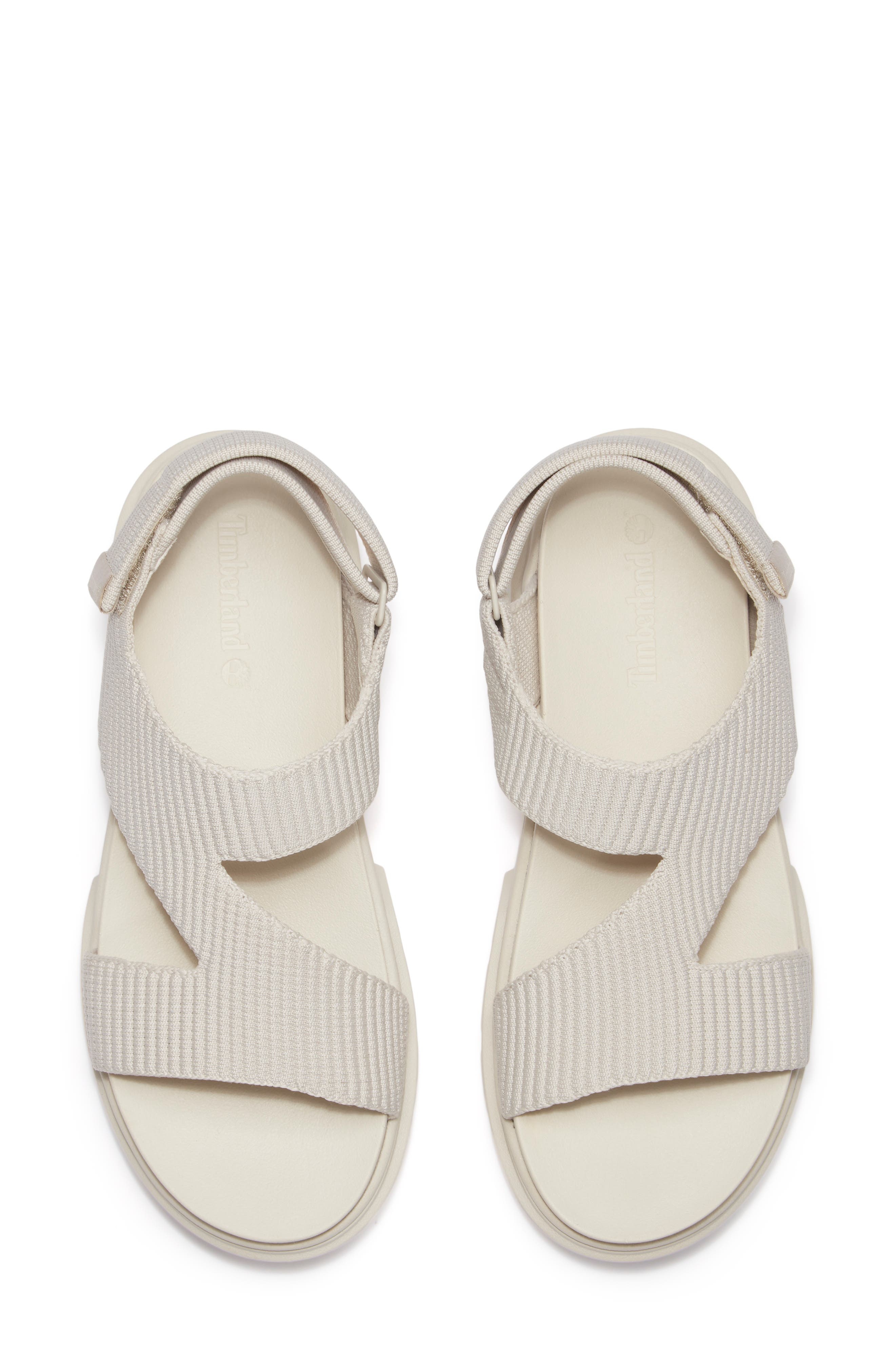 Timberland Greyfield Slingback Sandal in White Knit at Nordstrom - 4