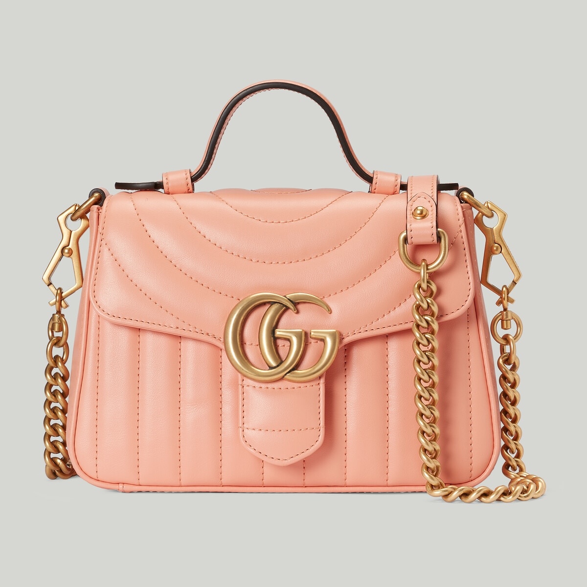 GG Marmont mini top handle bag - 1