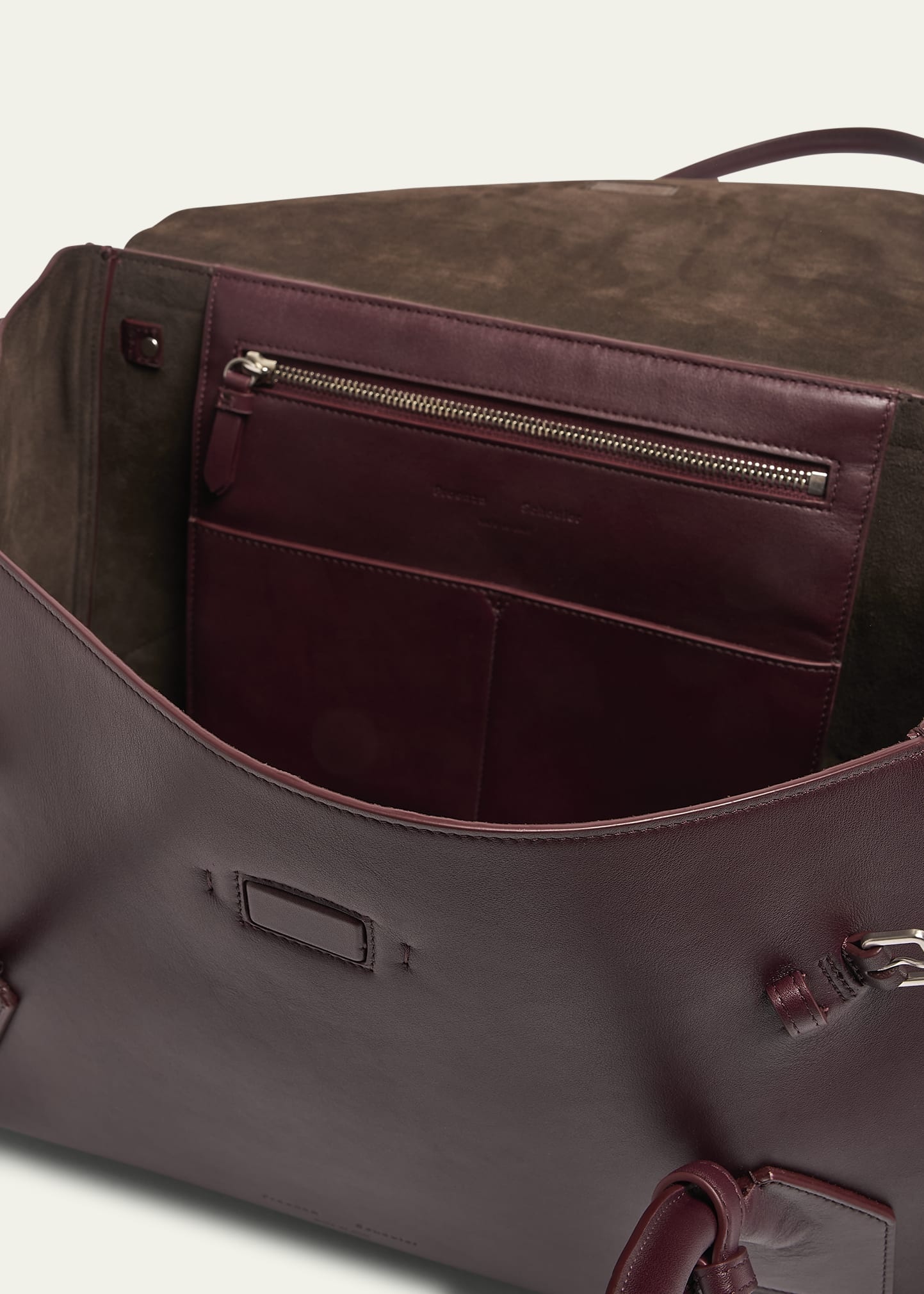 Tate Calf Leather Top-Handle Bag - 4