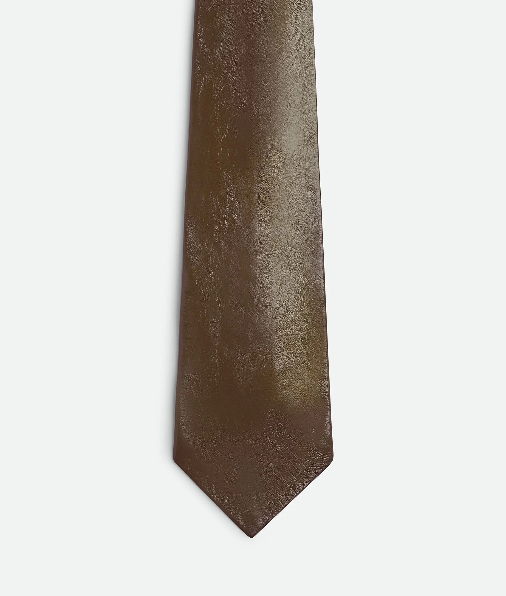 Shiny Leather Tie - 1