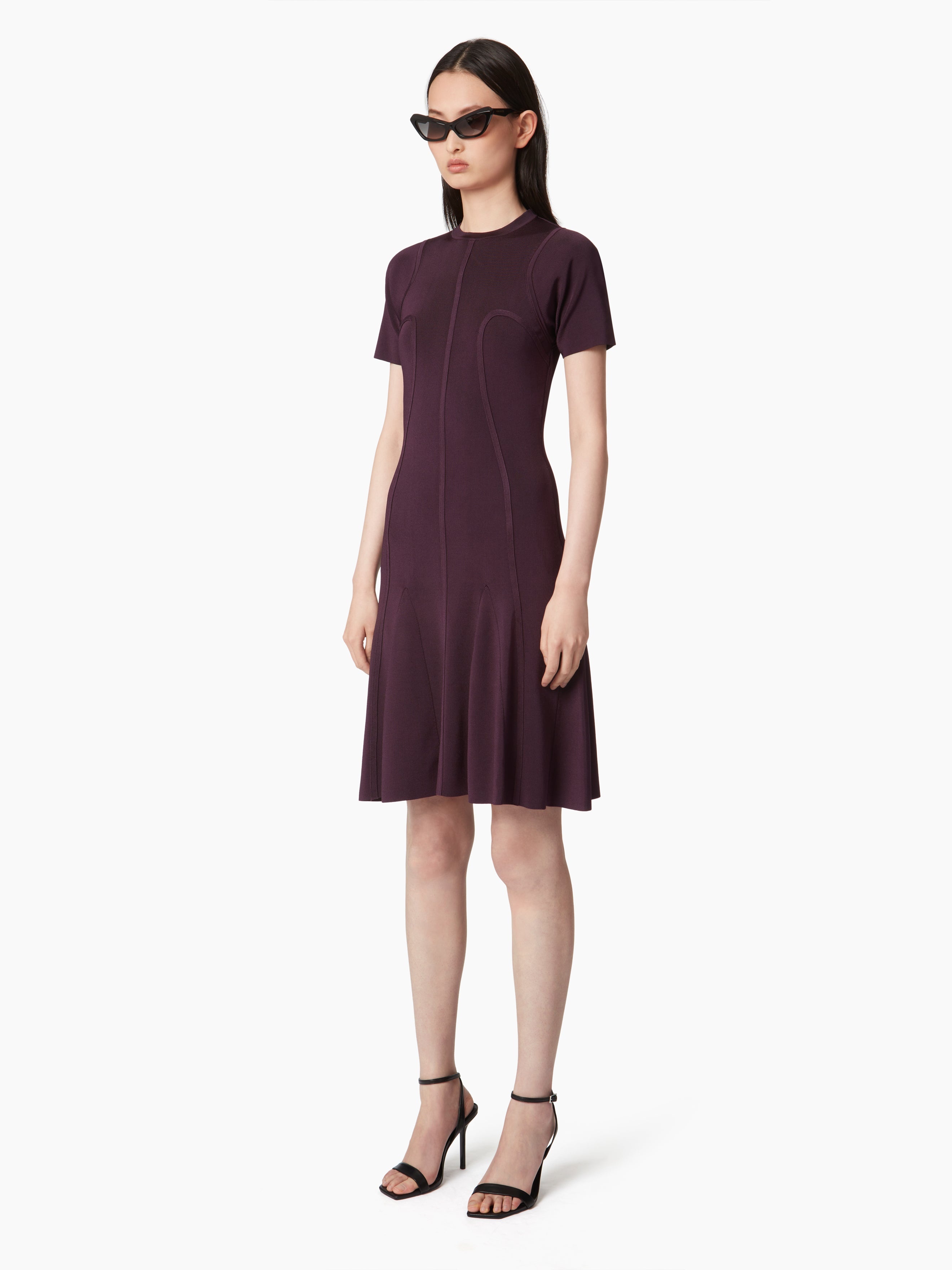 PEPLUM DRESS IN TUBULAR CORSET - 2