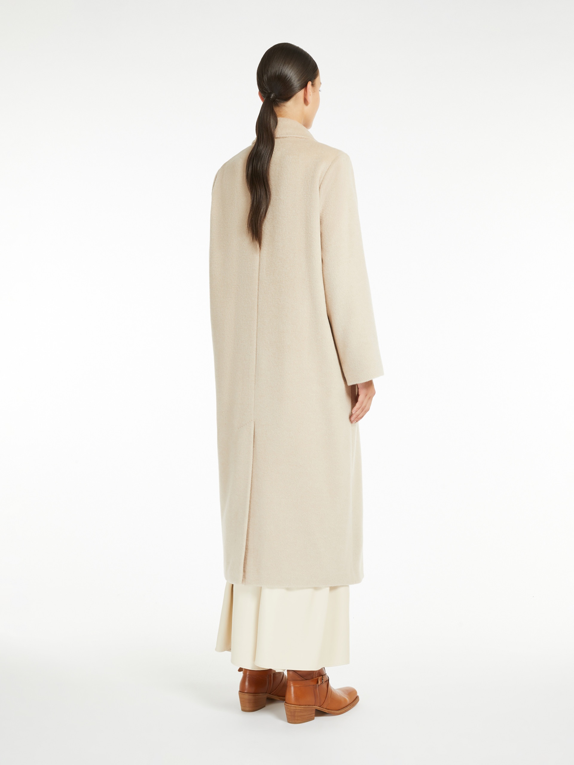 ZUFOLO Double-breasted wool and alpaca coat - 4