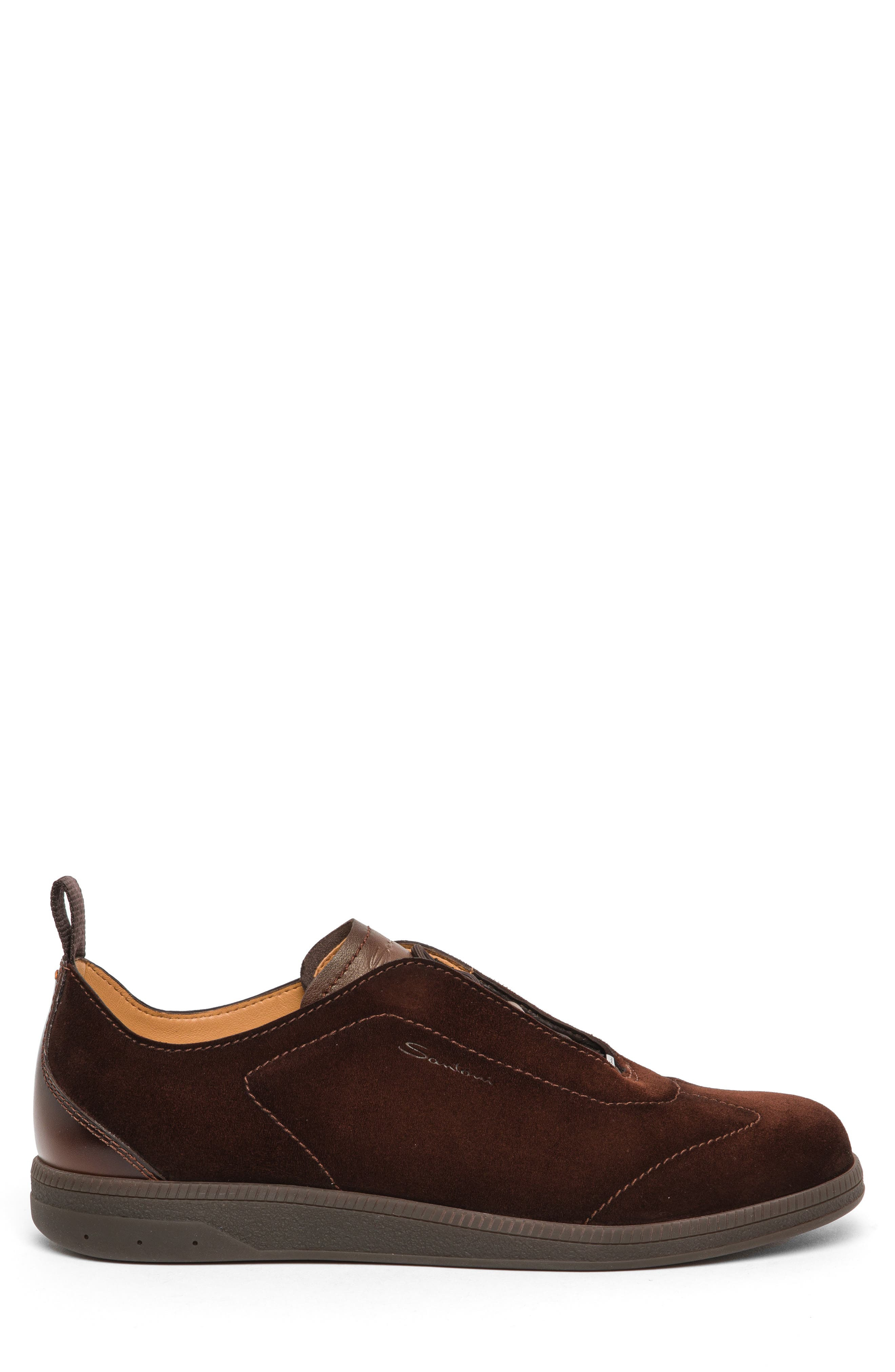 Santoni Lume Sneaker in Brown-S26 at Nordstrom - 2
