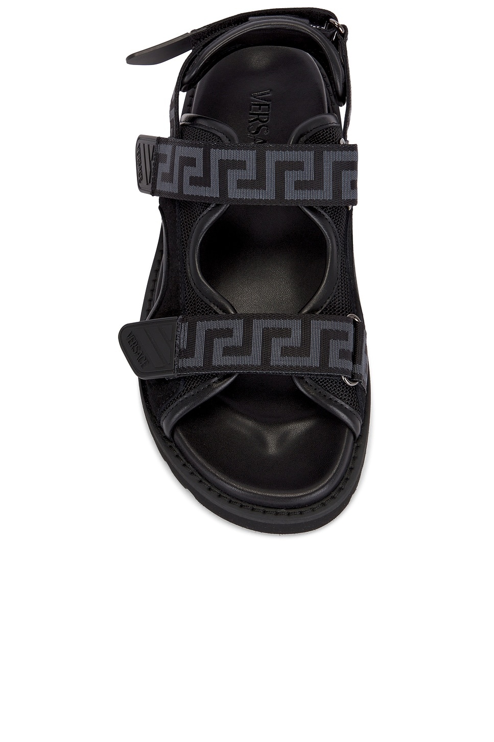 Greek Ribbon Strap Sandals - 4