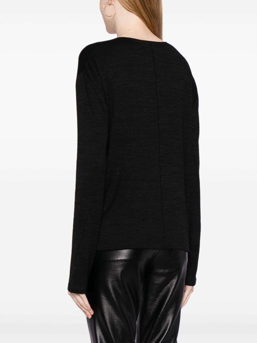 Hudson fine-knit sweatshirt - 5
