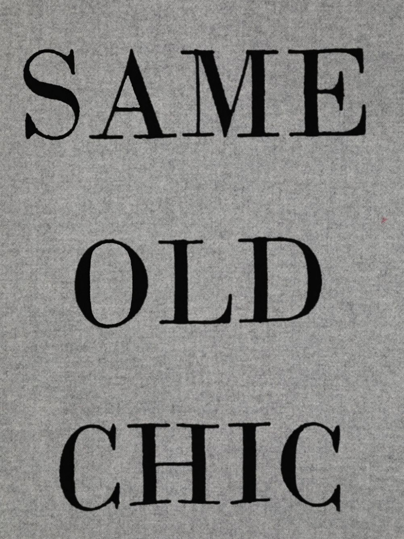 Moschino fringed scarf outlook