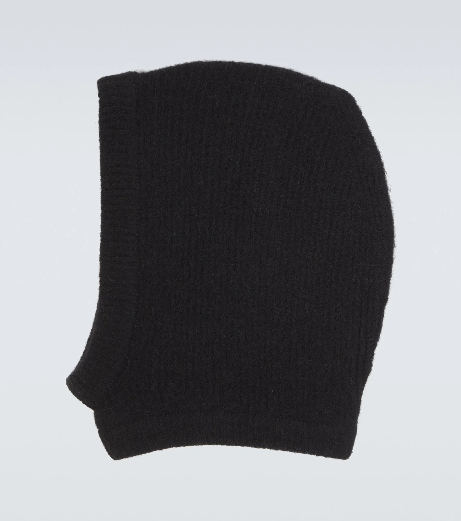 Alpaca and wool-blend hood - 1