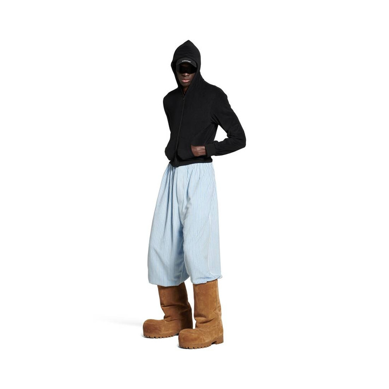 BALENCIAGA Large Pyjama Pants in Light Blue outlook