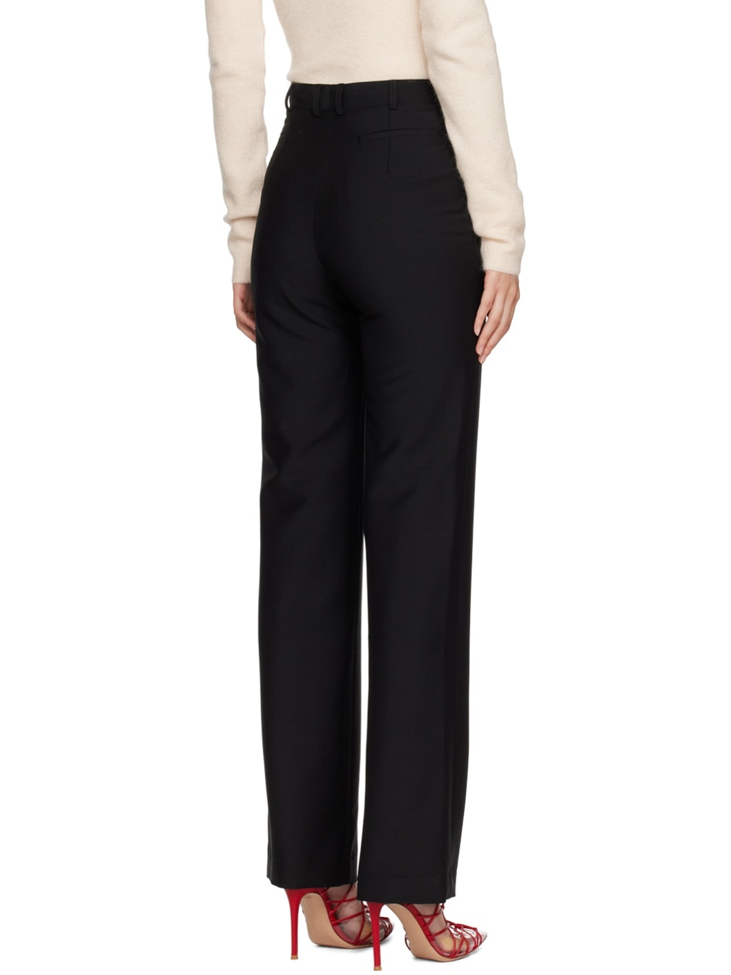 Black Elsa Trousers - 3