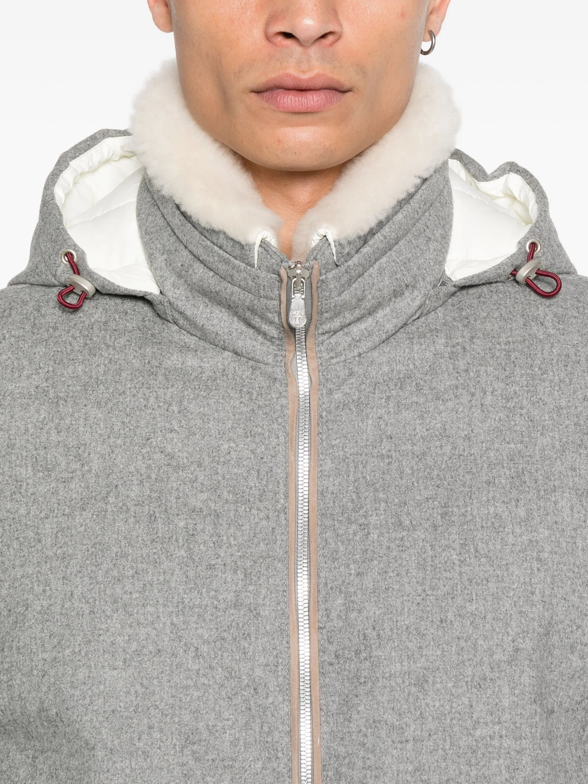 Brunello Cucinelli Zip Hooded Jacket - 2